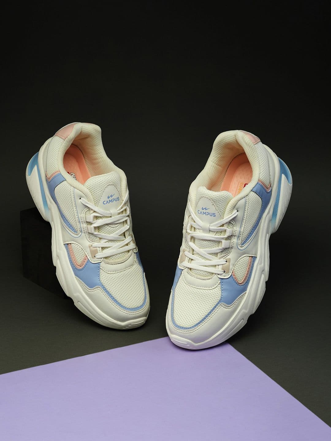 Campus YASMIN Women Lace-Up Sneakers - view 1