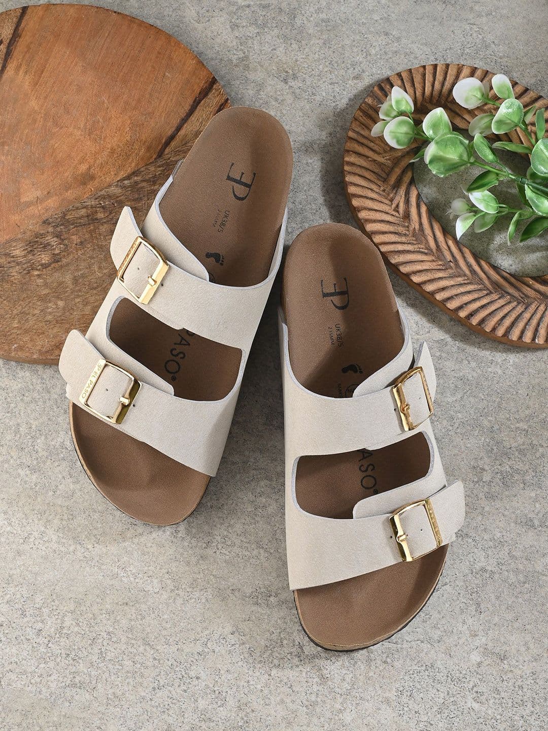 El Paso Women Open Toe Flats - view 1