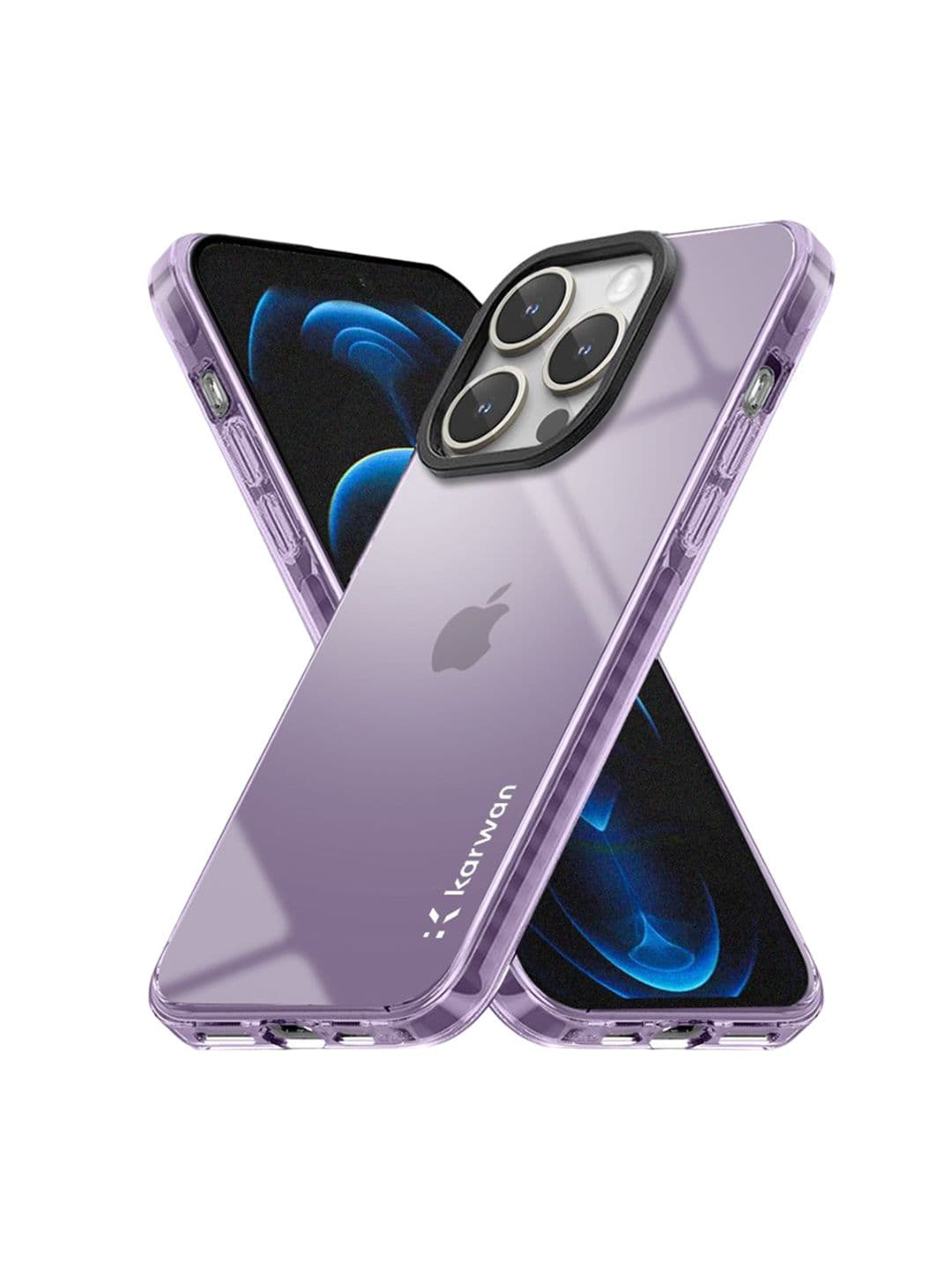 Karwan Solid Printed iPhone 13 Pro Back Case Mobile Accessories - view 1