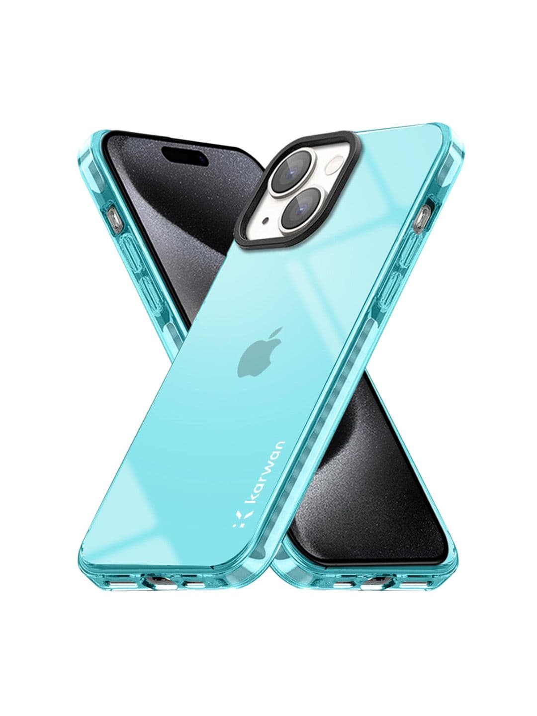 Karwan Solid Printed iPhone 15 Back Case Mobile Accessories - view 1