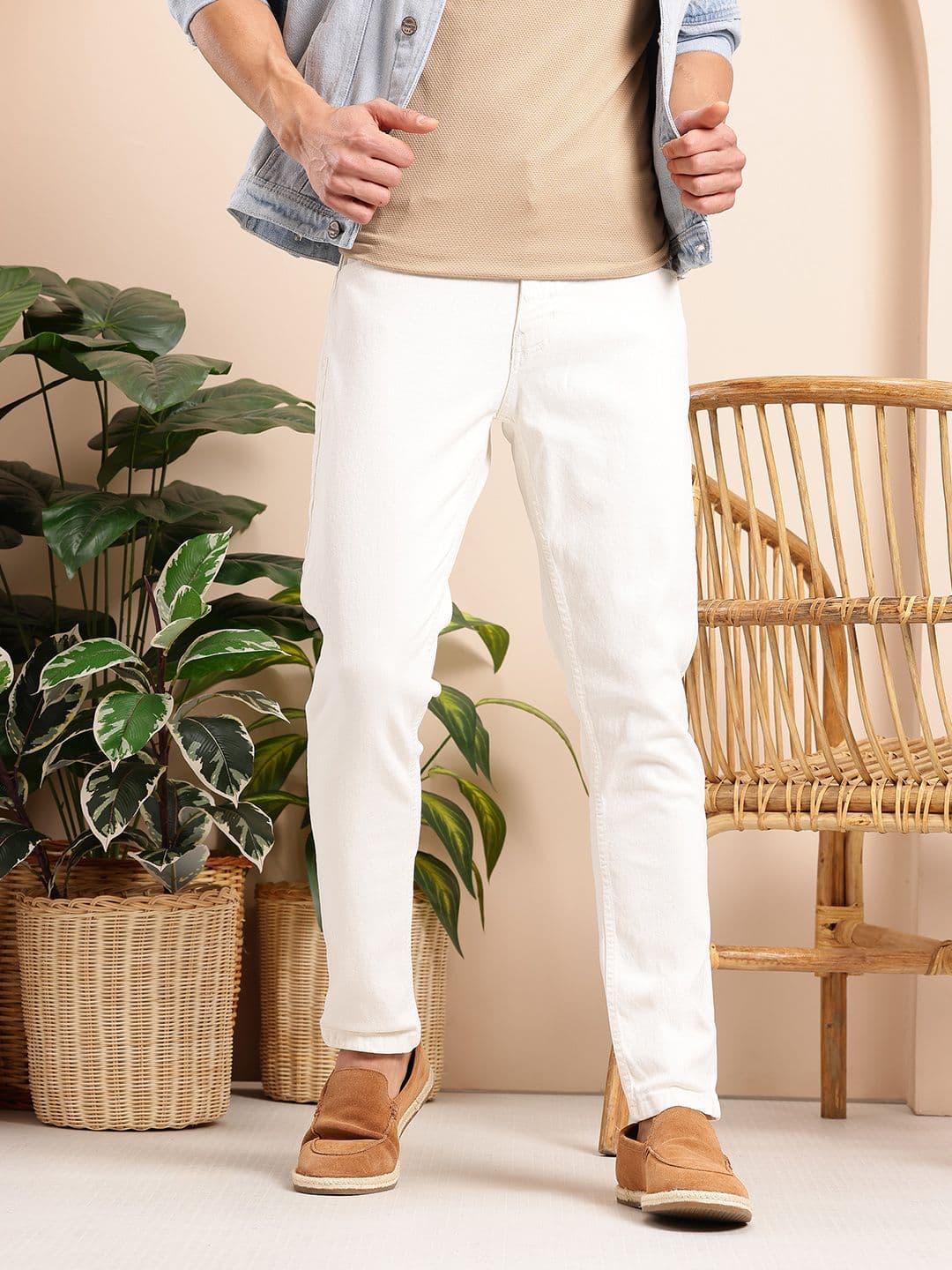 Mast & Harbour Men Skinny Fit Stretchable Jeans - view 1
