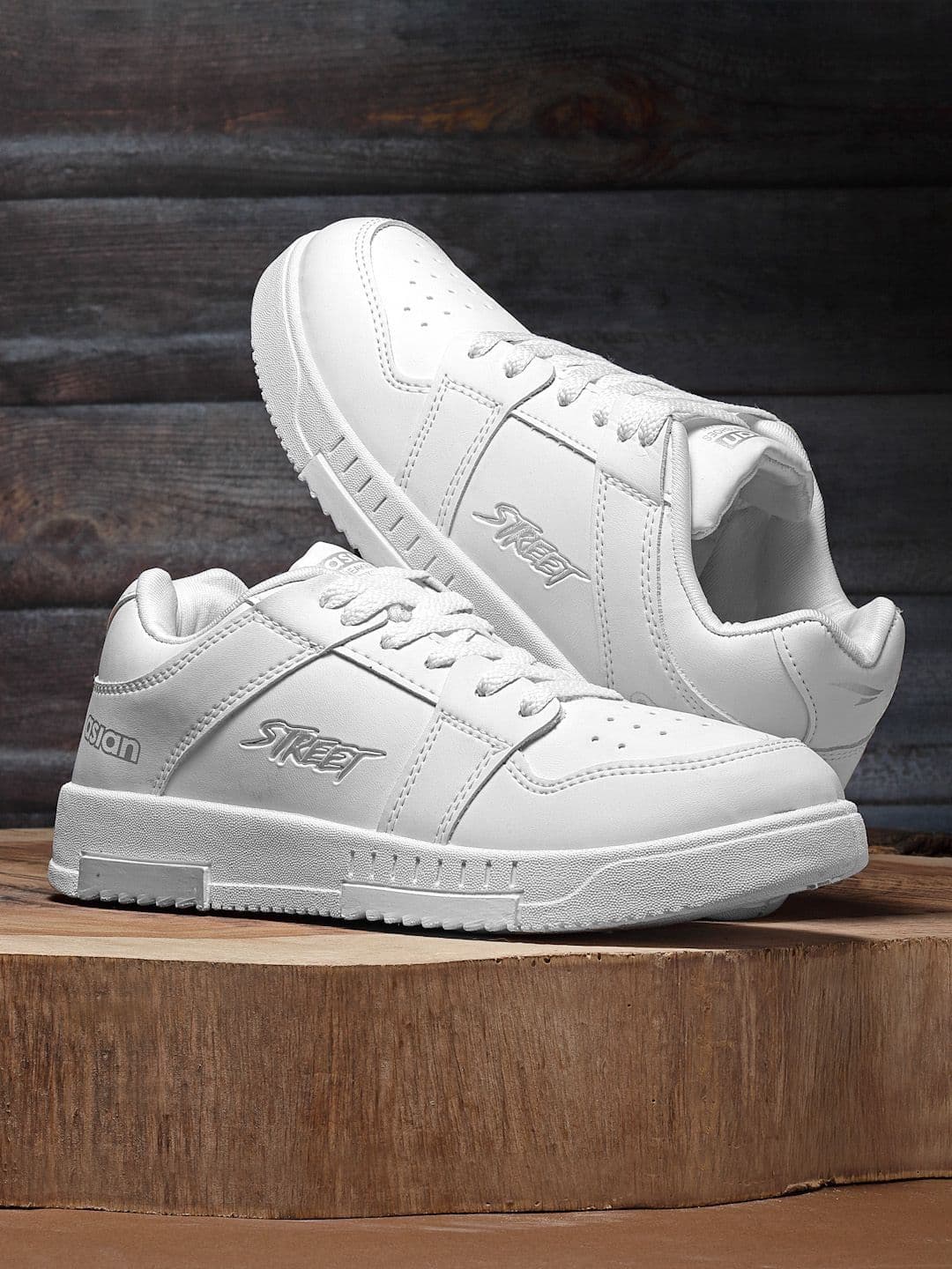 ASIAN Men Round Toe Comfort Insole Sneakers - view 1