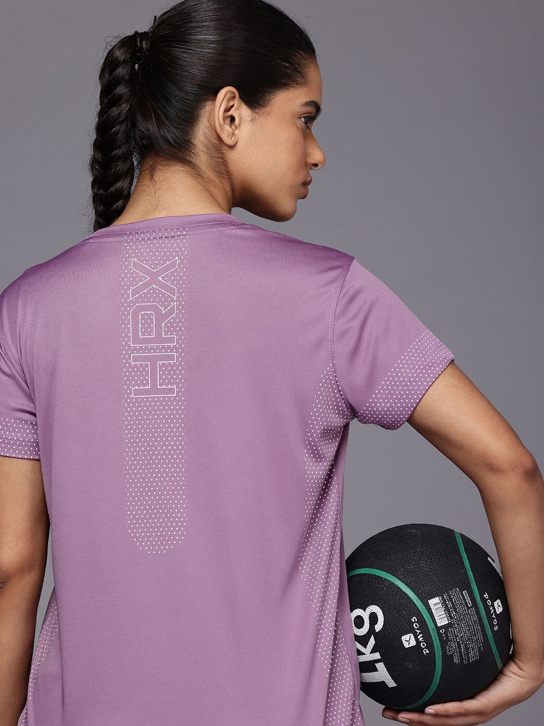 HRX by Hrithik Roshan Printed Antimicrobial Rapid-Dry Training T-shirt - view 1