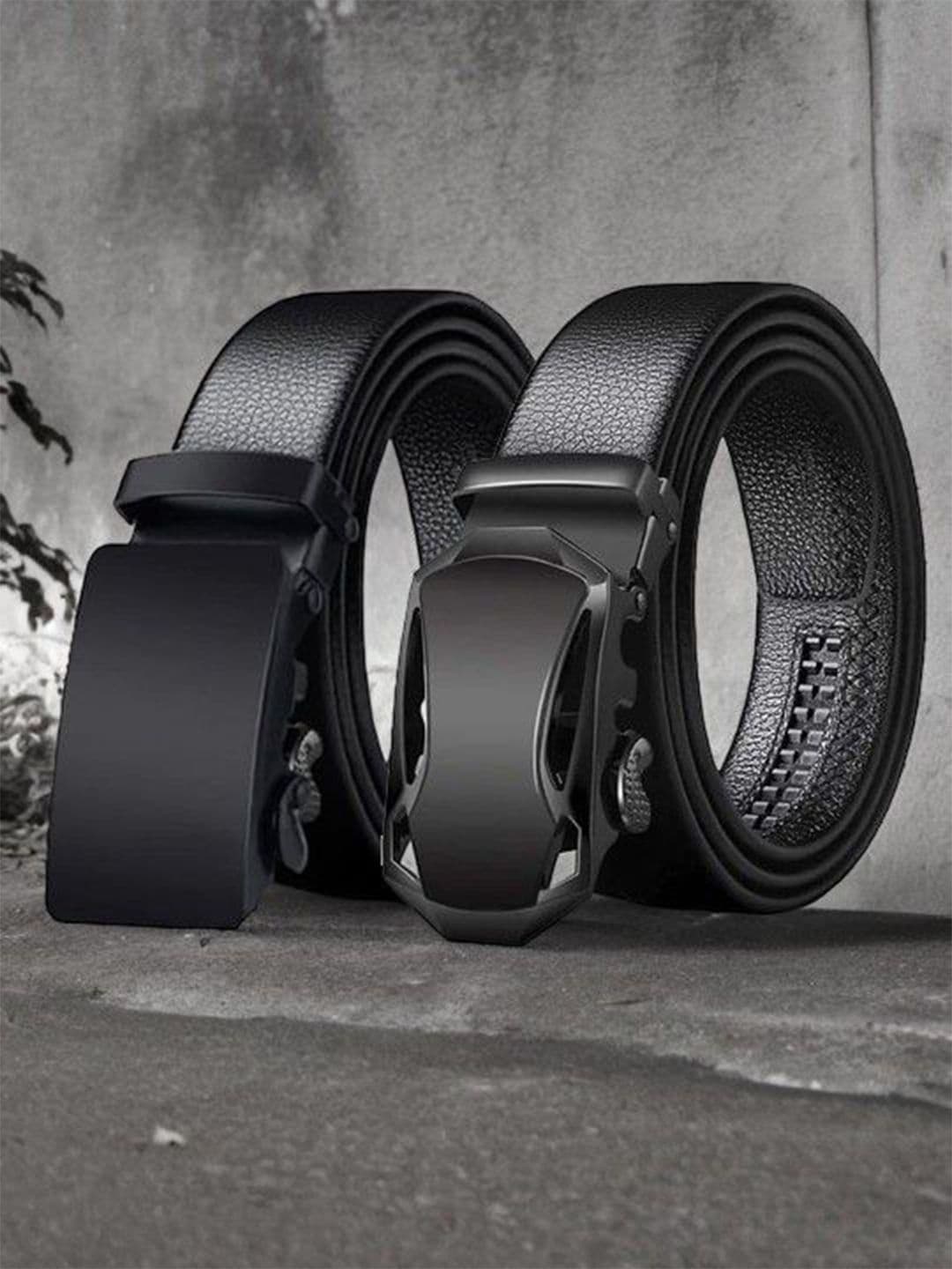 The Roadster Lifestyle Co Men Set Of 2 Belts - view 1