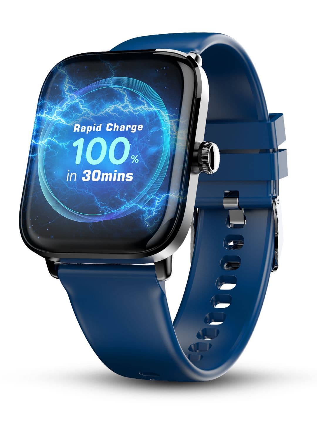 pebble Ultra Rapid 30 Min Full Charge 1.83" HD Display, Premium Metal Built Smartwatch - view 1