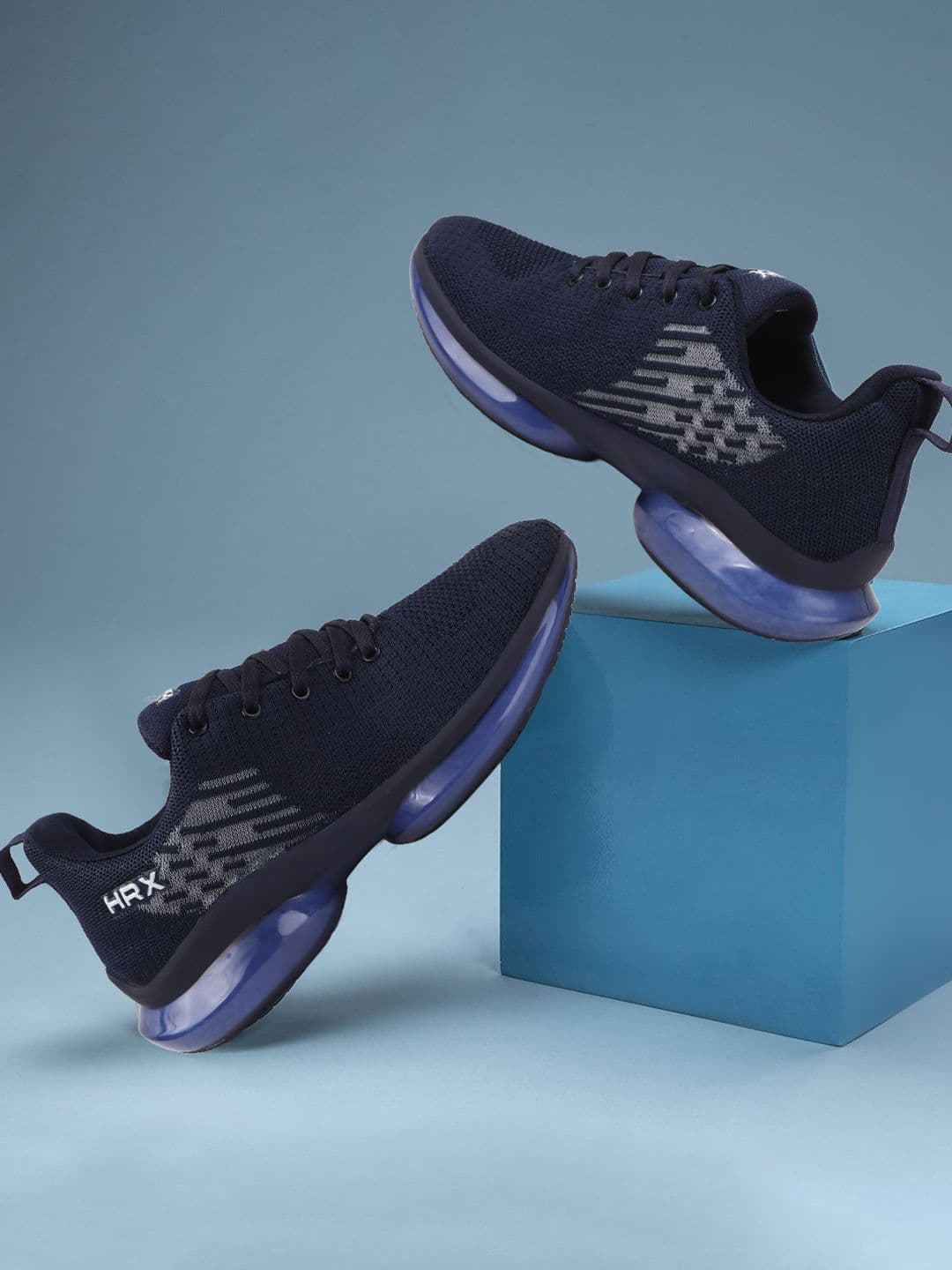 HRX by Hrithik Roshan Men Textile Running Shoes - view 1