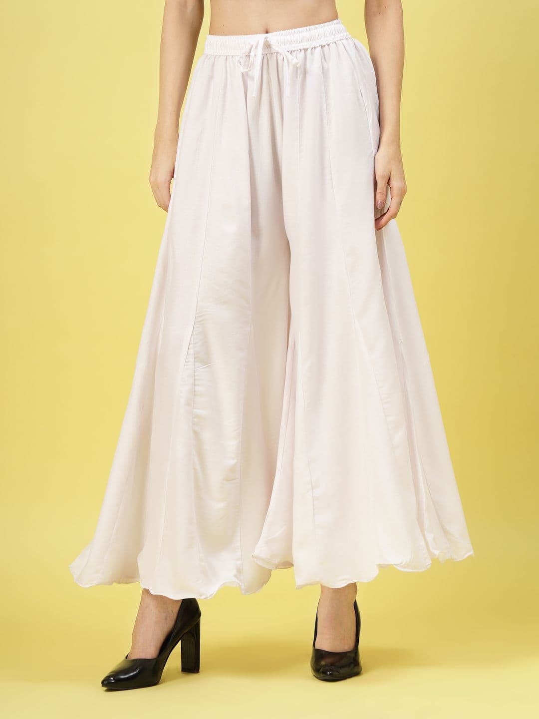 Clora Creation Women Flared Palazzos - view 1