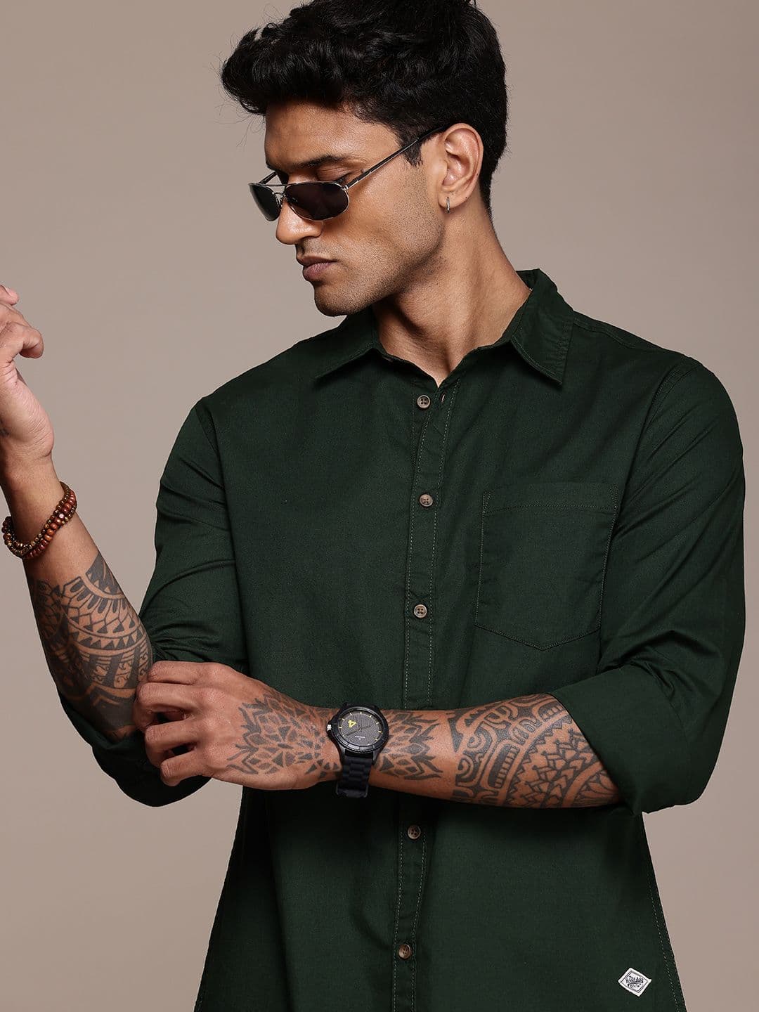 Roadster Men Pure Cotton Casual Shirt - view 1