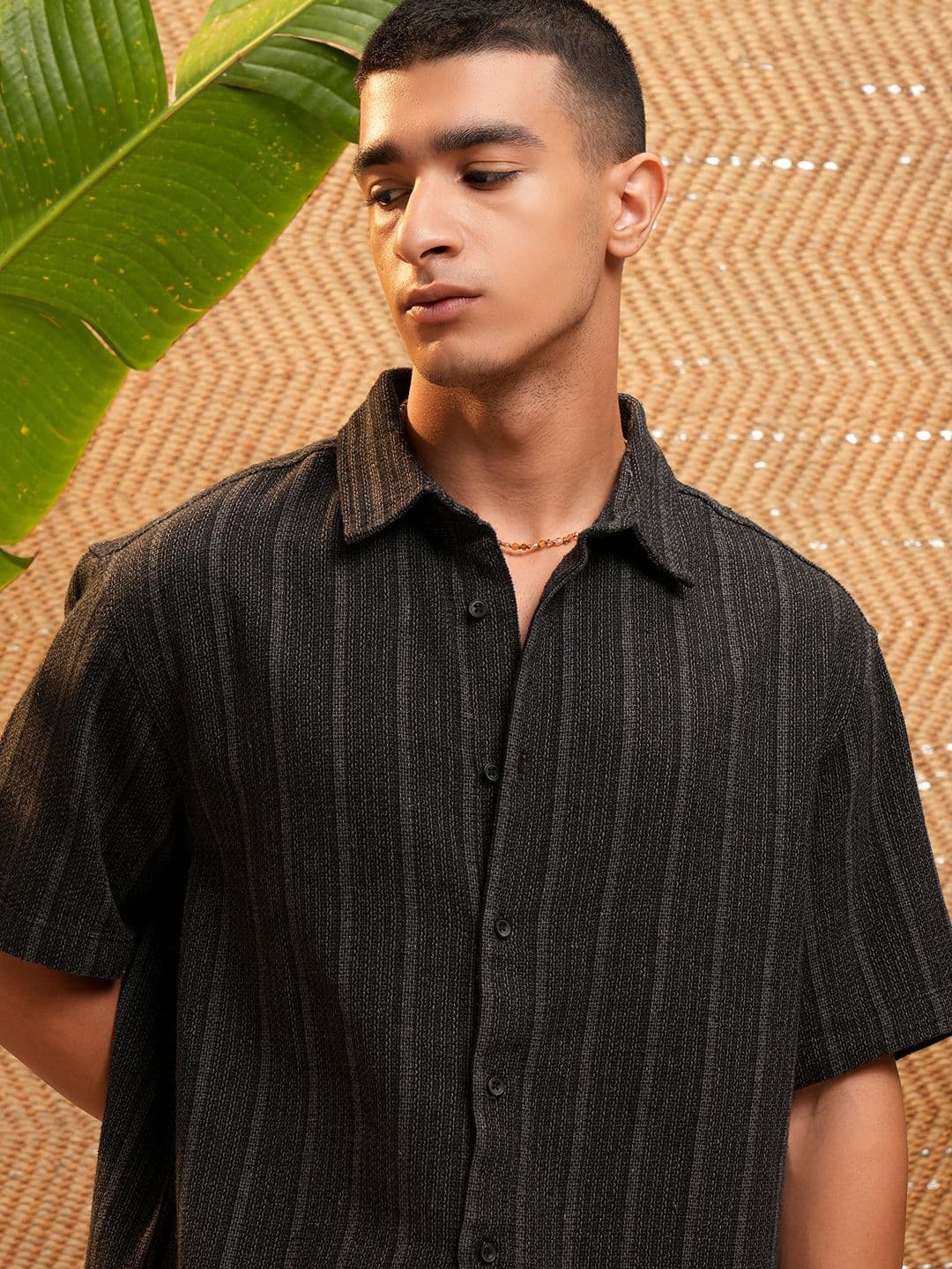 HIGHLANDER Men Regular Fit Vertical Striped Shirt - view 1