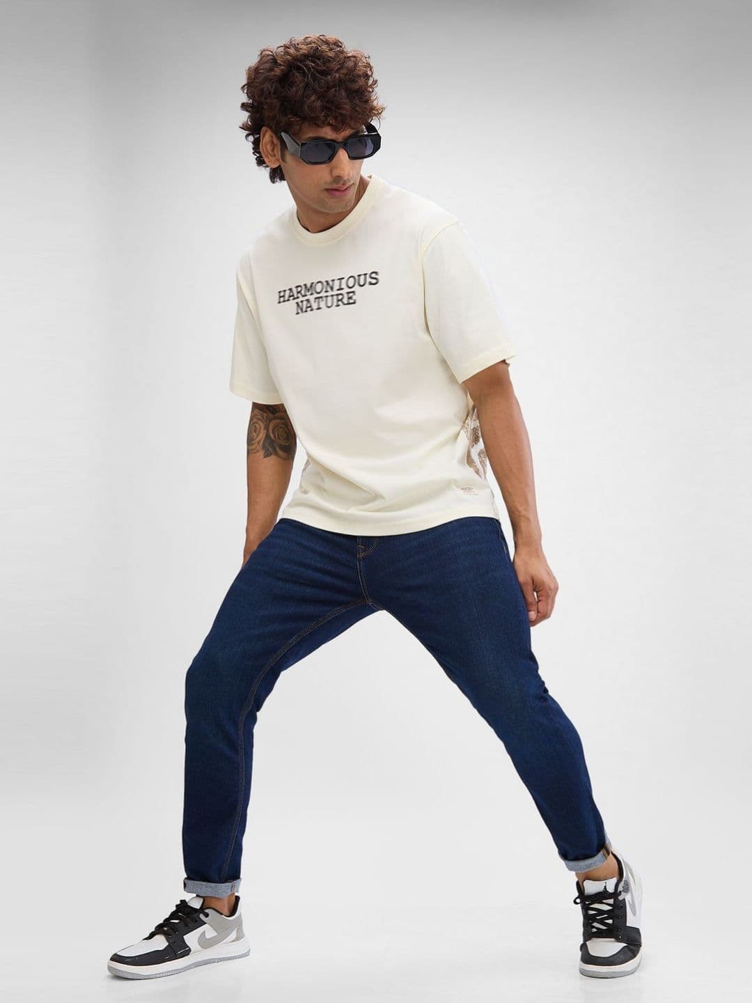 SPYKAR Men Graphic Printed Round Neck T-shirt - view 1