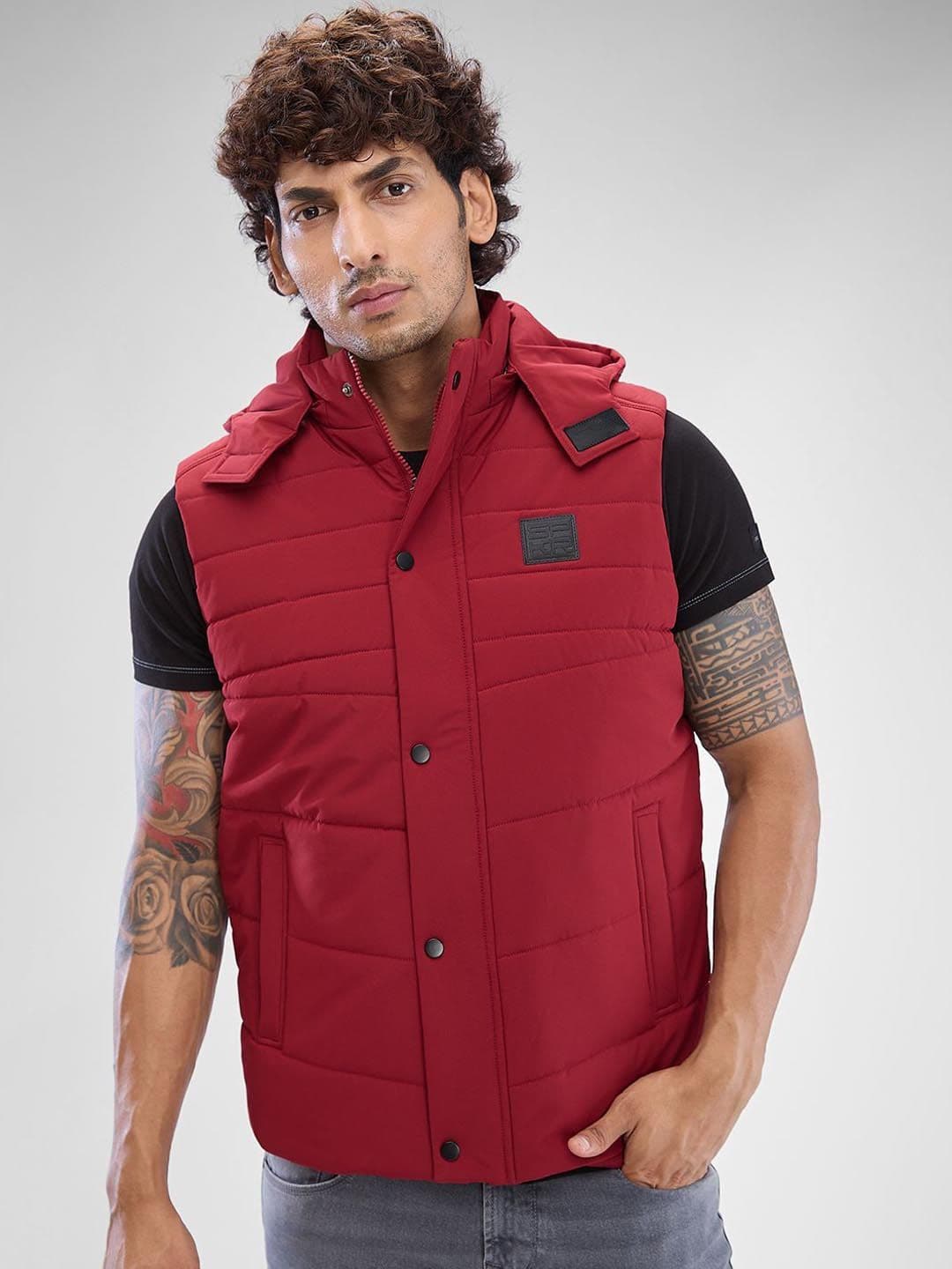 SPYKAR Men Solid Short Sleeve Regular Tailored Jacket - view 1