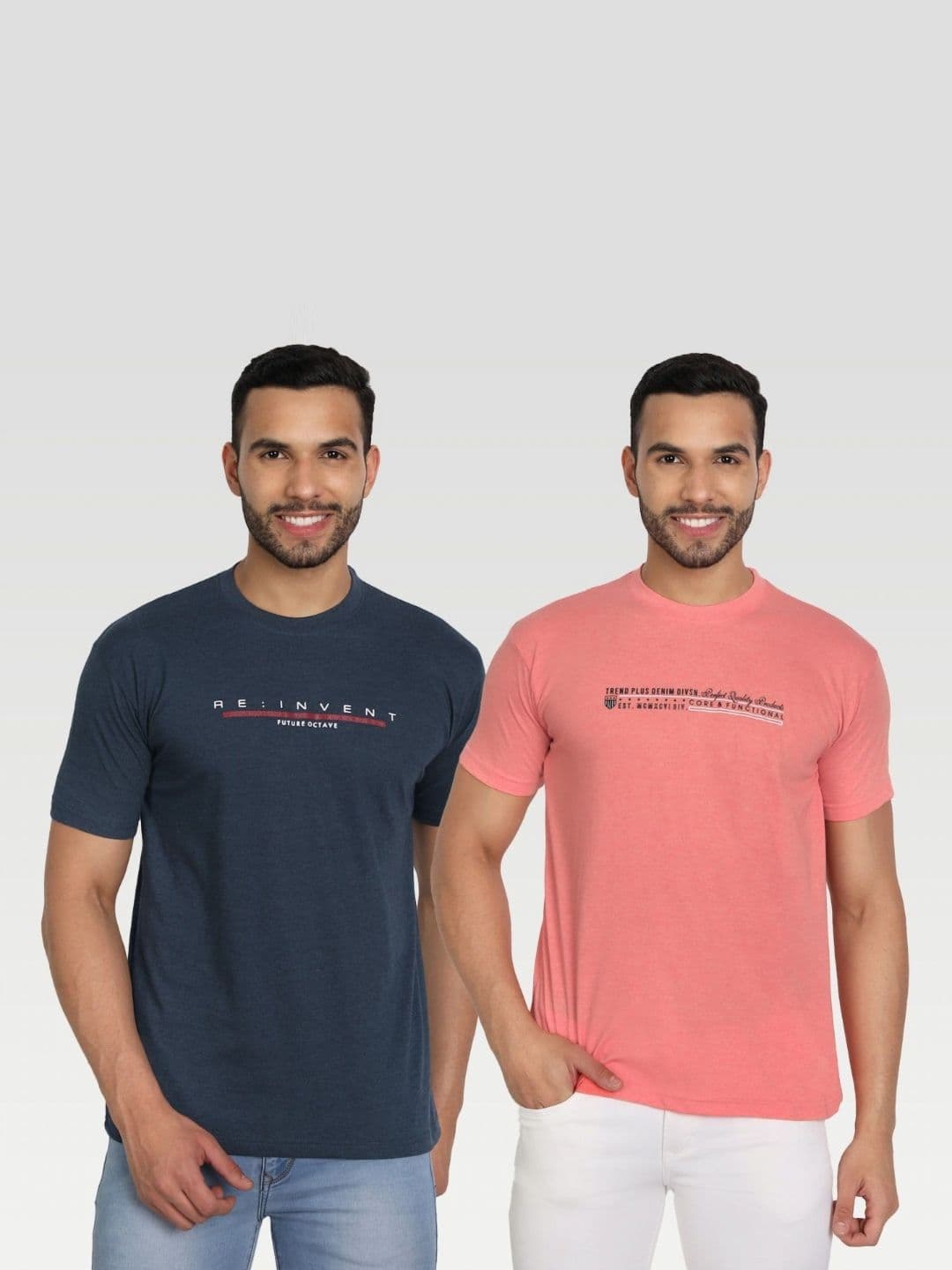 ZEFFIT Men Typography 2 Printed T-shirt - view 1