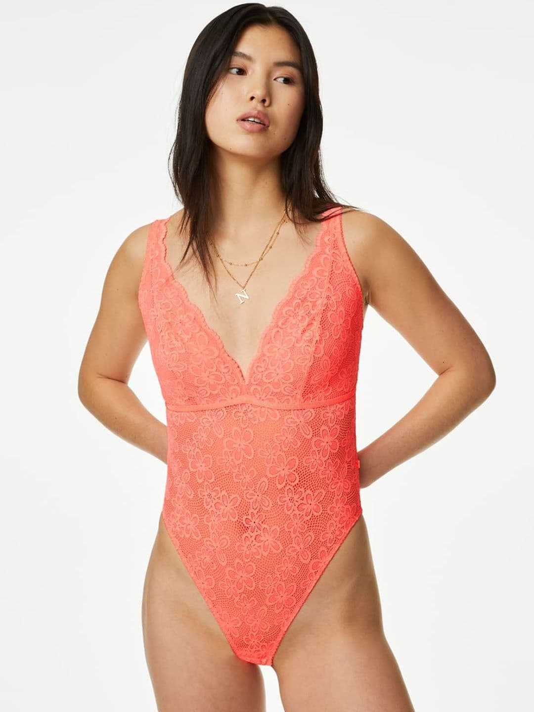 Marks & Spencer Cleo Lace Body - view 1