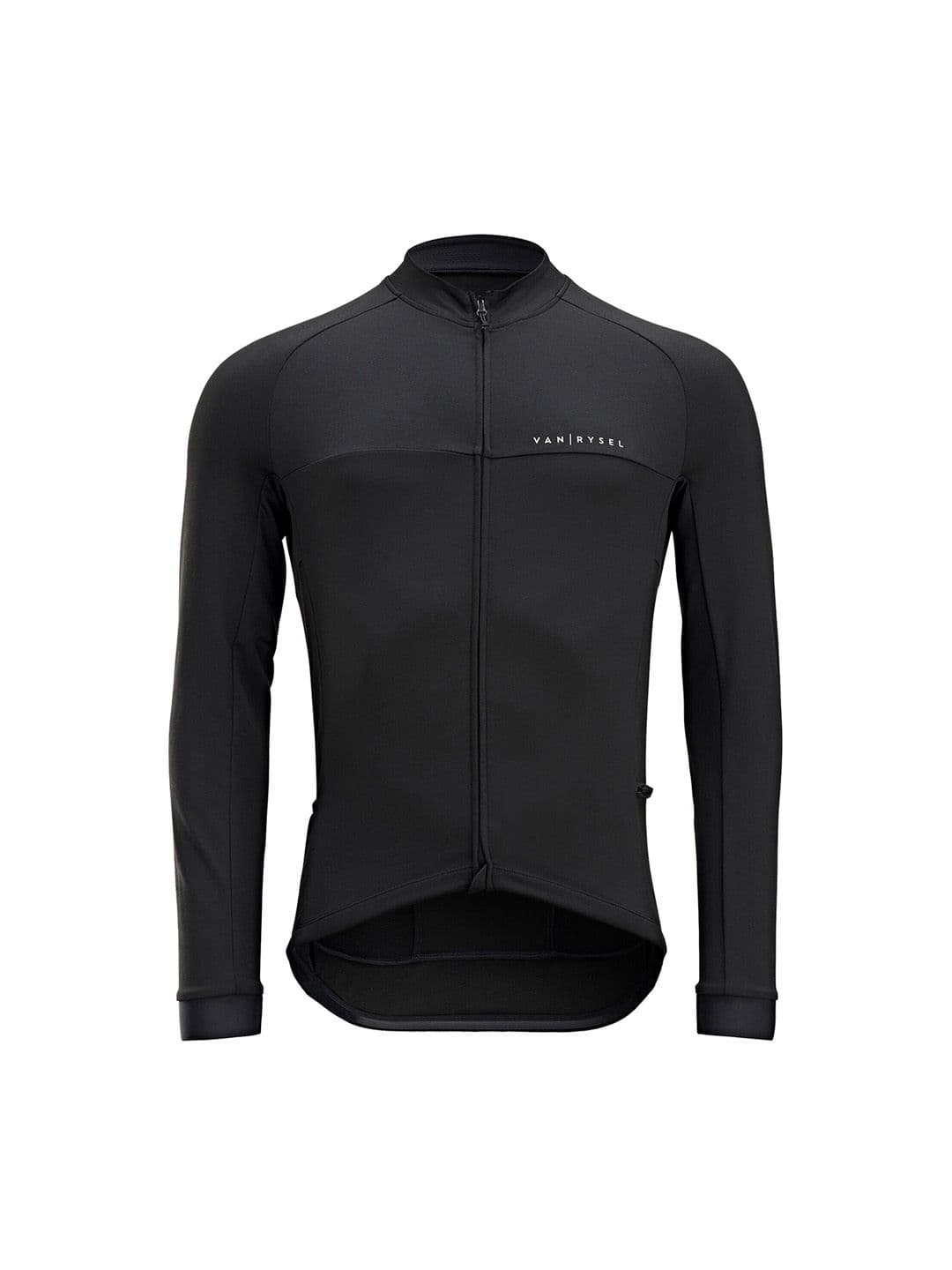 Decathlon Vanrysel - Men Black RC100 Breathable Road Cycling Jersey - view 1