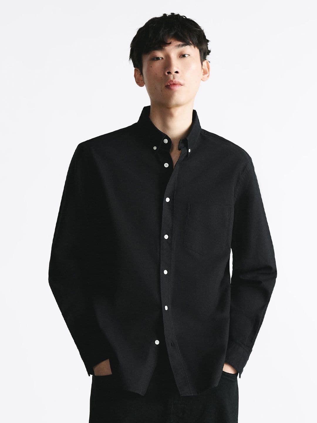 MISCHIEF MONKEY Men Classic Tailored Fit Opaque Casual Shirt - view 1