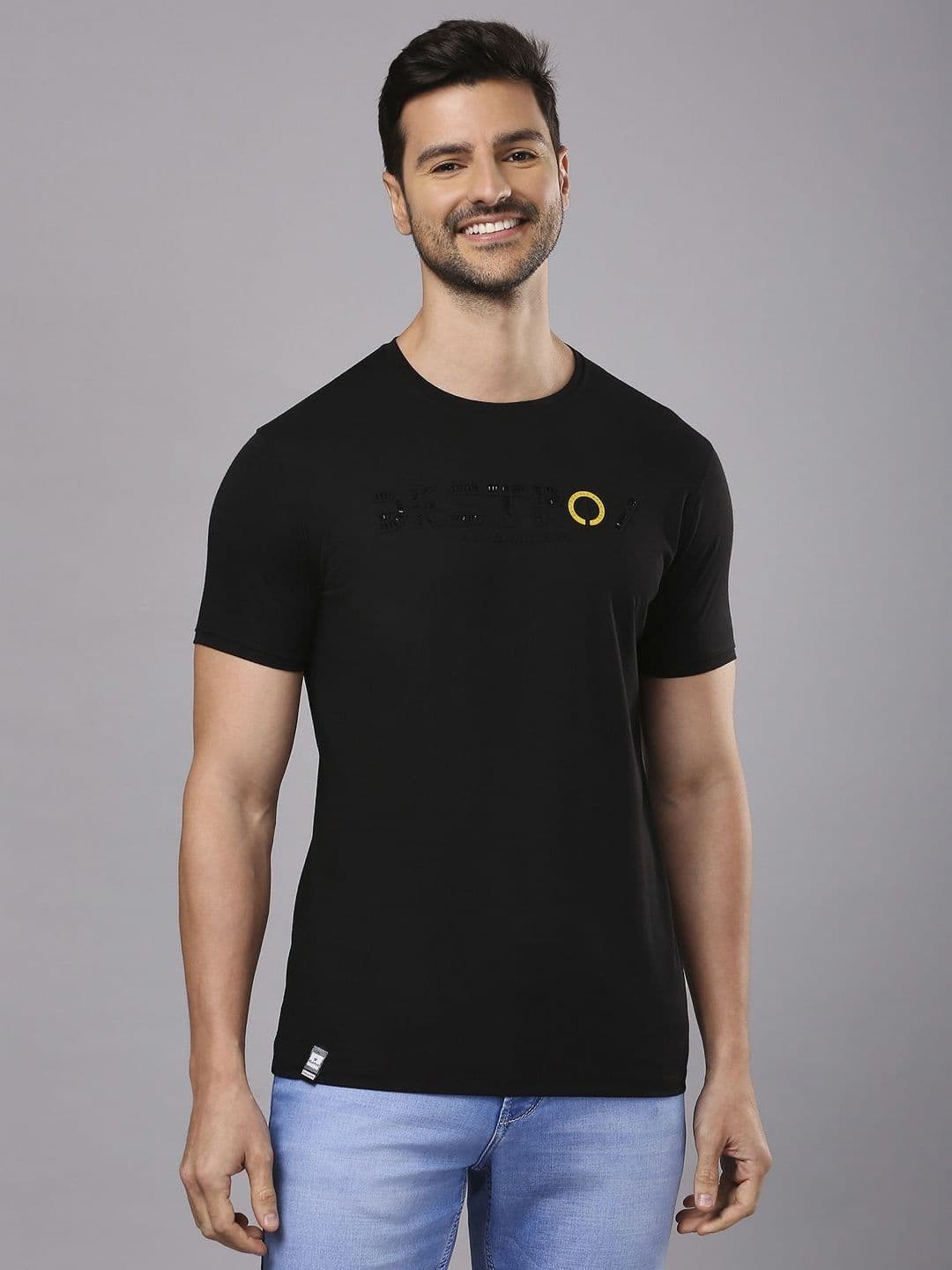 Klub Fox Men Applique T-shirt - view 1