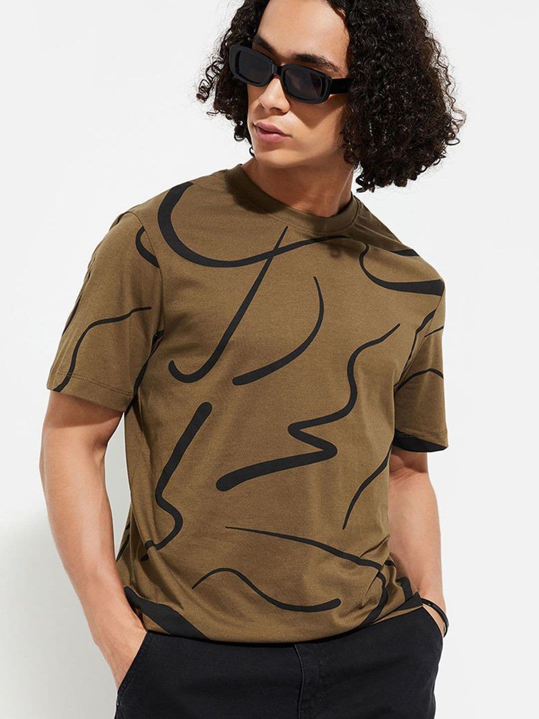 max URB_N Men Slim Fit Printed T-shirt - view 1