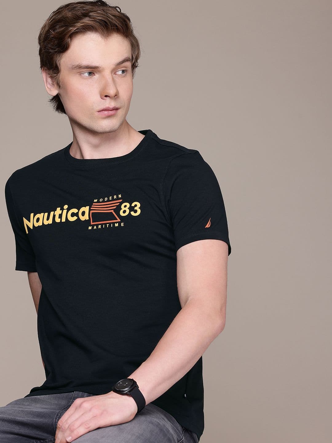 Nautica Typography Printed T-shirt - view 1