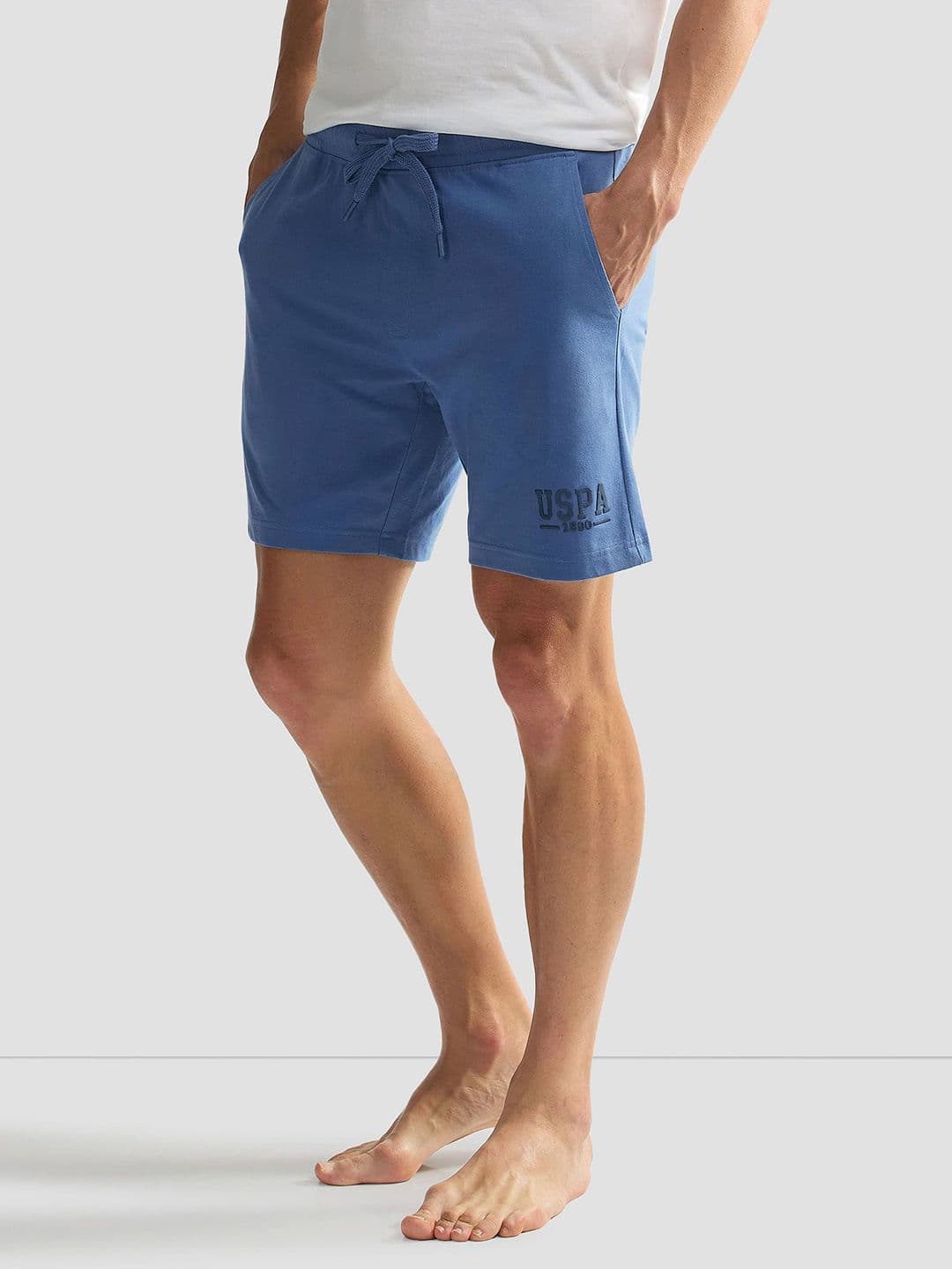 U.S. Polo Assn. Men Mid-Rise IYBF Knit Lounge Shorts - view 1