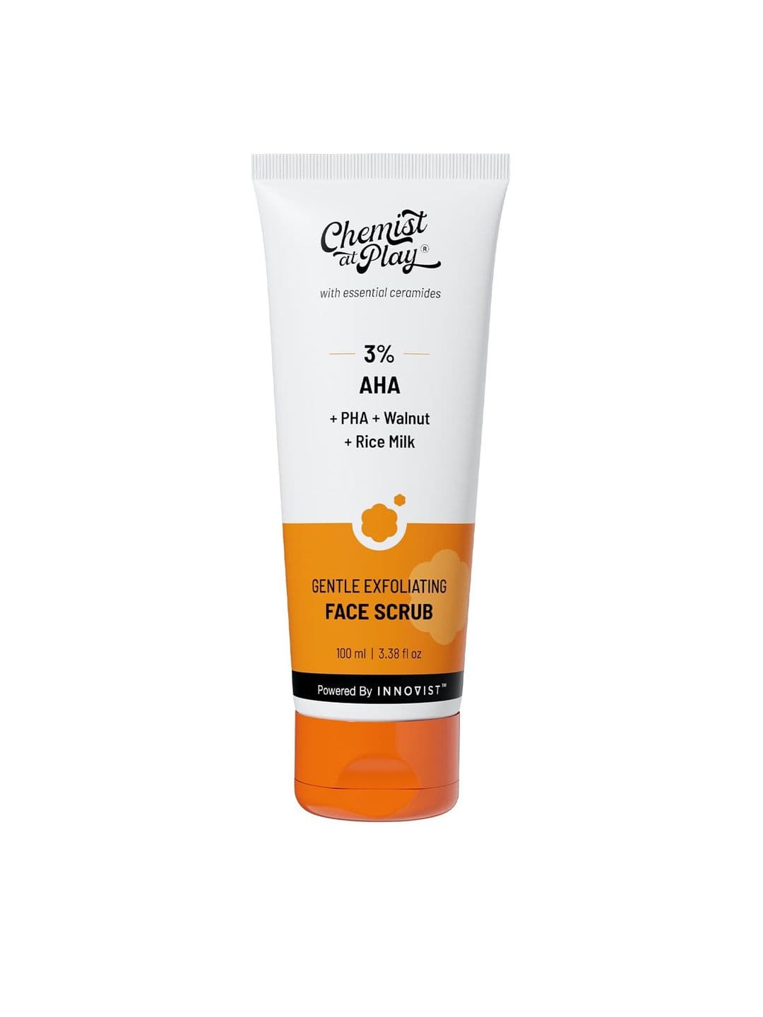 Chemist at Play Gentle Exfoliating Face Scrub With Walnut & Rice Milk -100ml - view 1