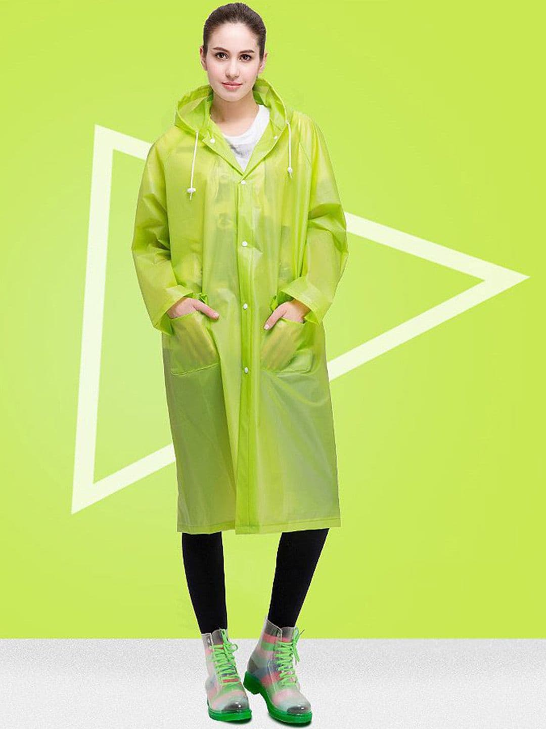 Alexvyan Hooded Waterproof Rain Jacket - view 1