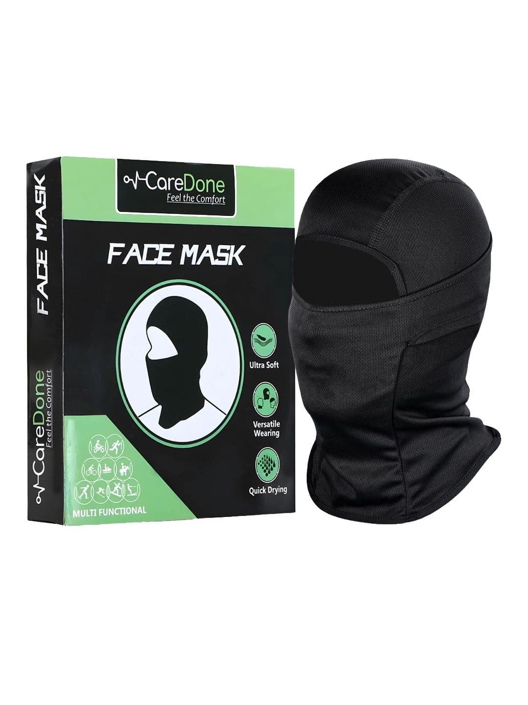 CareDone Men Reusable Bike Riding Dust Protection Face Mask - view 1