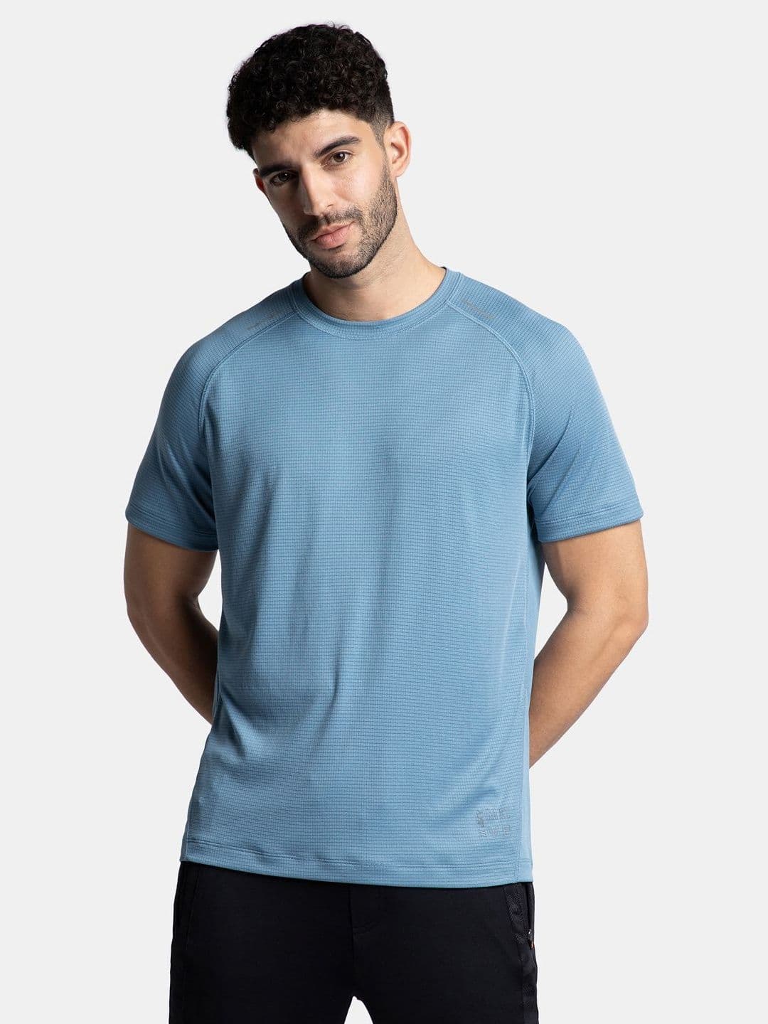 Jockey Lightweight Microfiber Half Sleeve Active Wear Tshirt with Breathable Mesh - MV16 - view 1