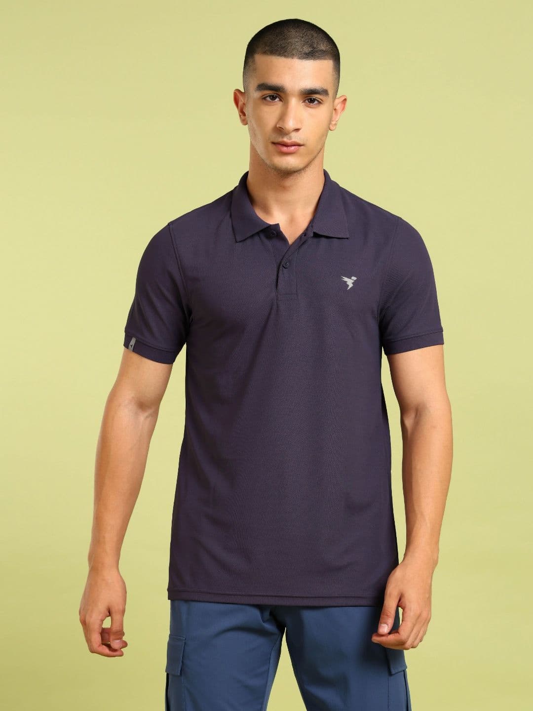 Technosport Polo Collar UPF50 MATPIQ Slim Fit Tshirt - view 1