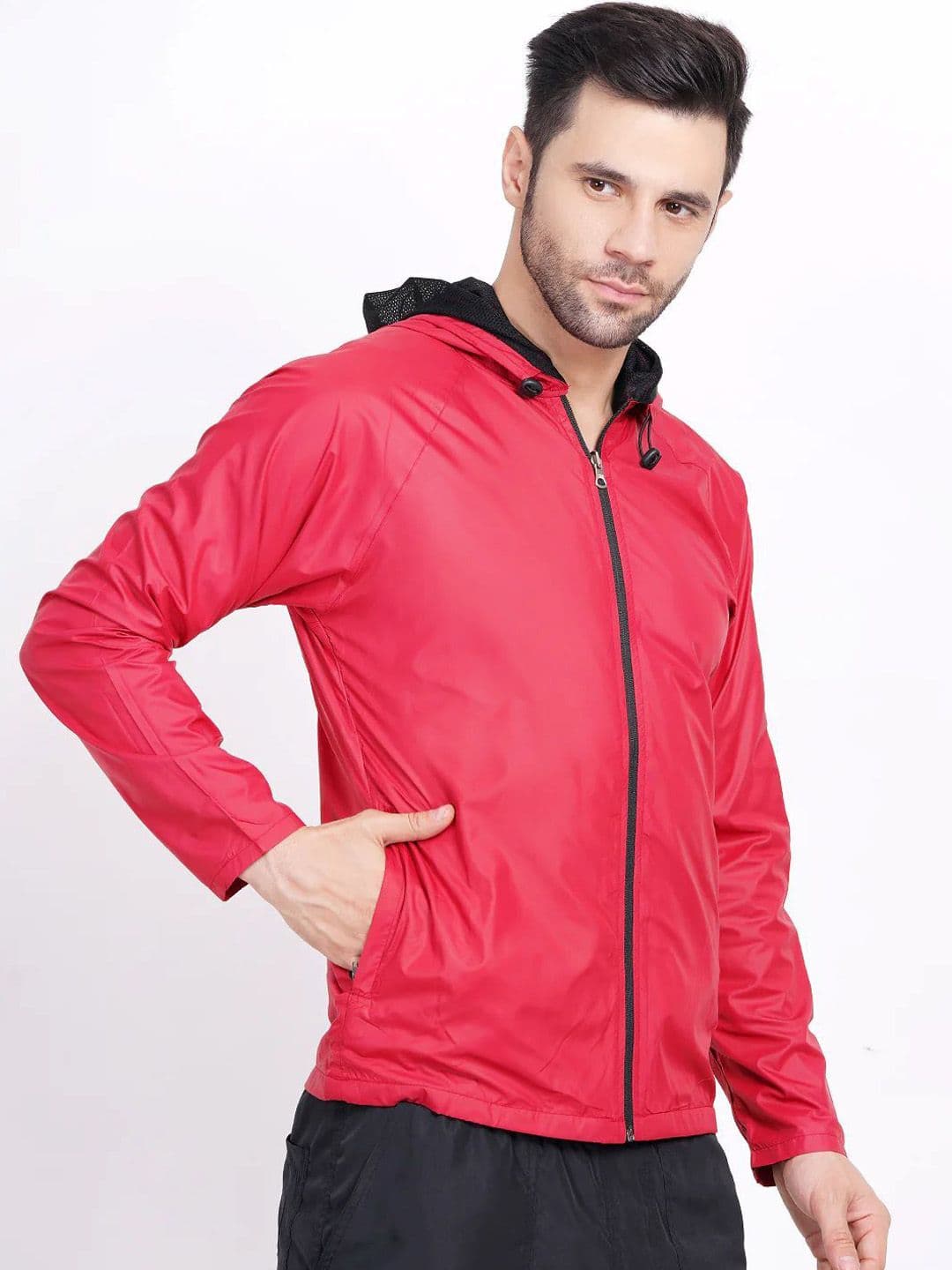 Raxedo Men Light Weight Water Resistant Windcheater Jacket - view 1