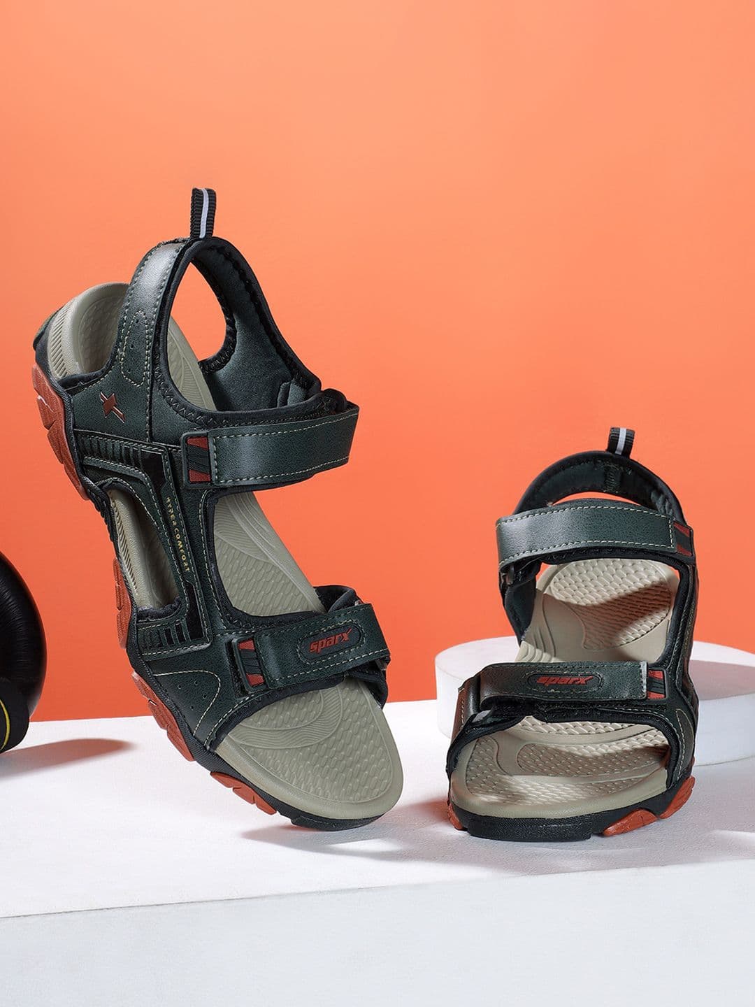 Sparx SS-663 Men Textured Sports Sandals - view 1