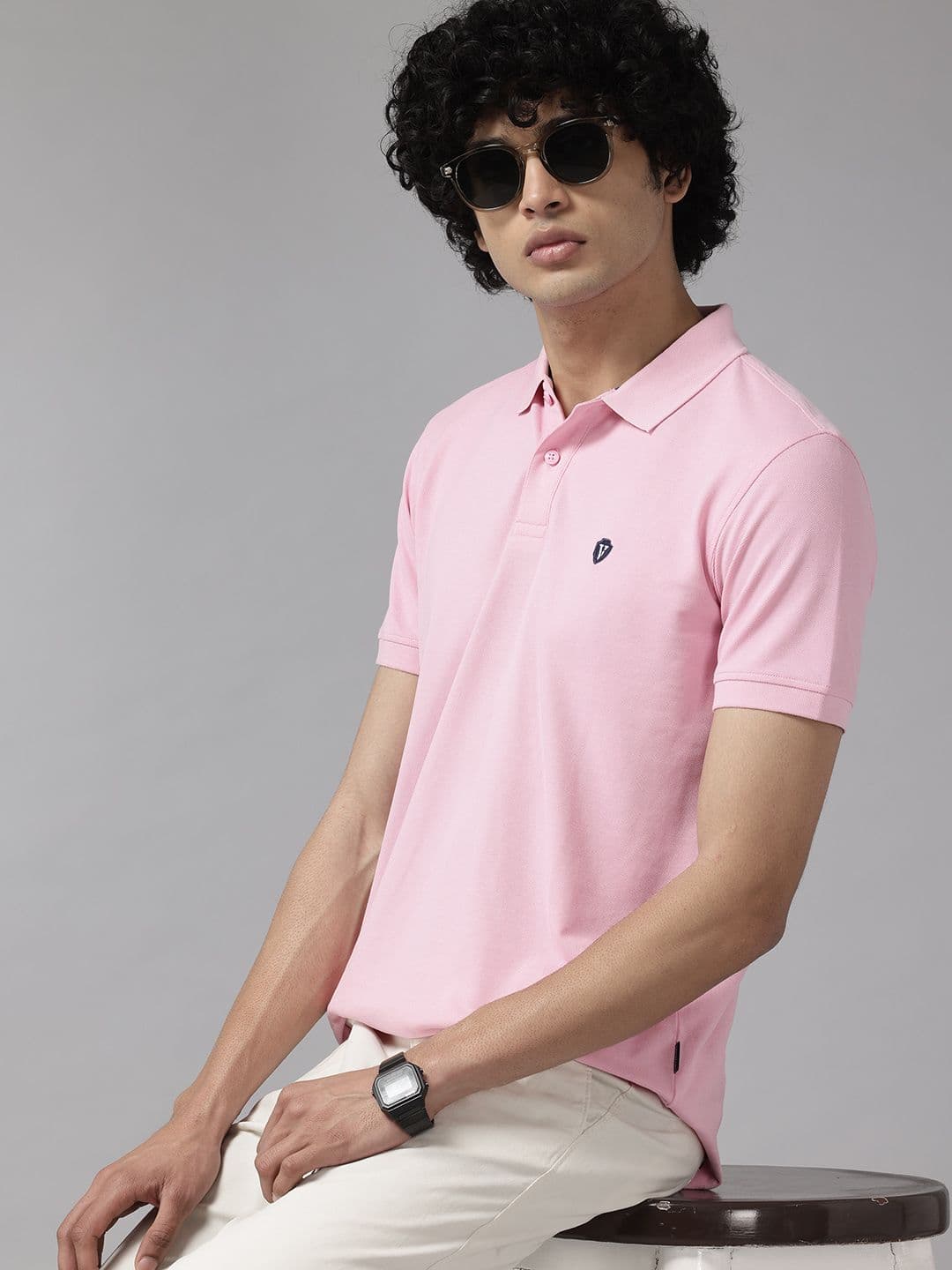 Van Heusen Sport Polo Collar T-shirt - view 1