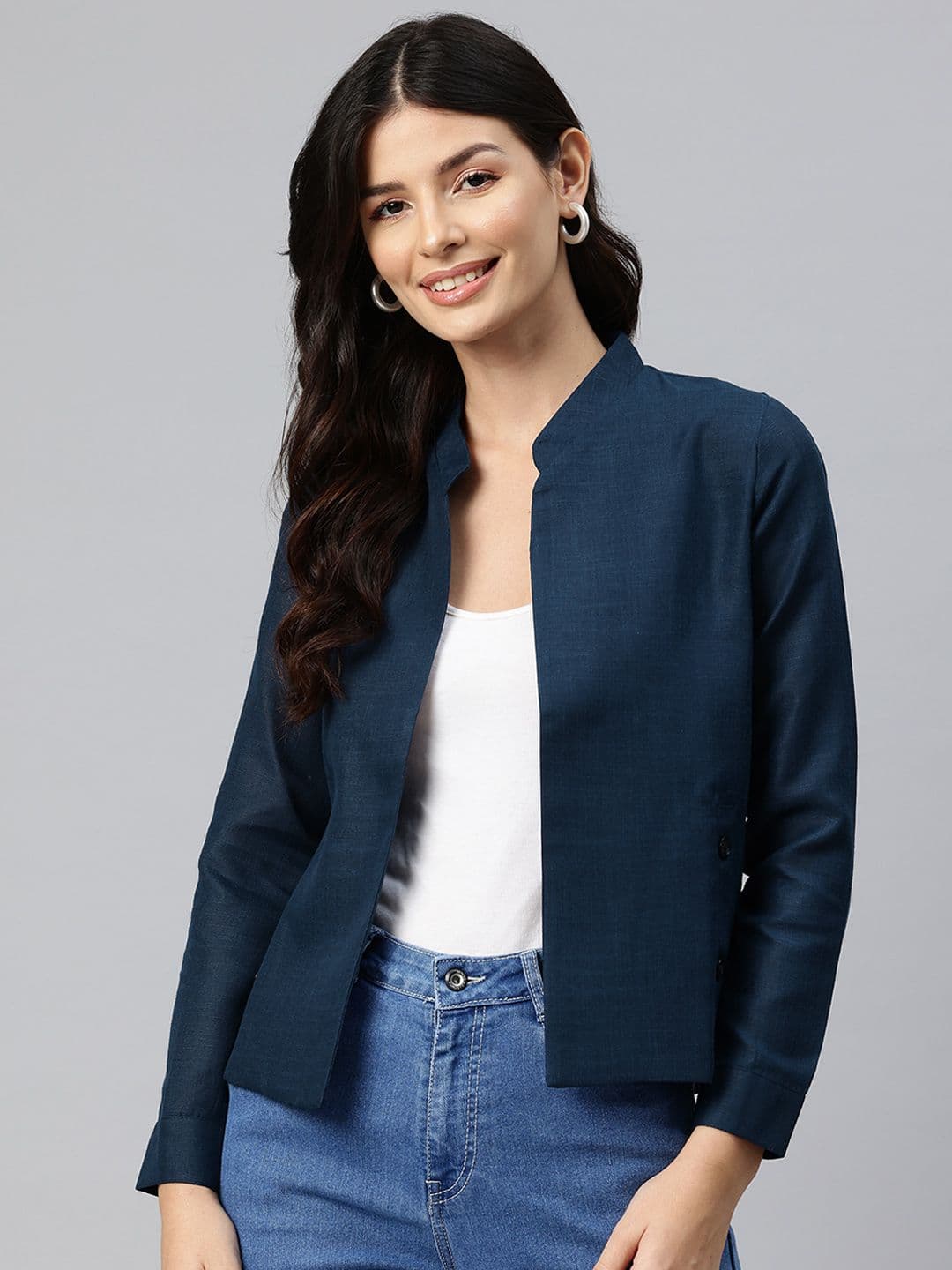 Cottinfab Lightweight Open Front Jacket - view 1