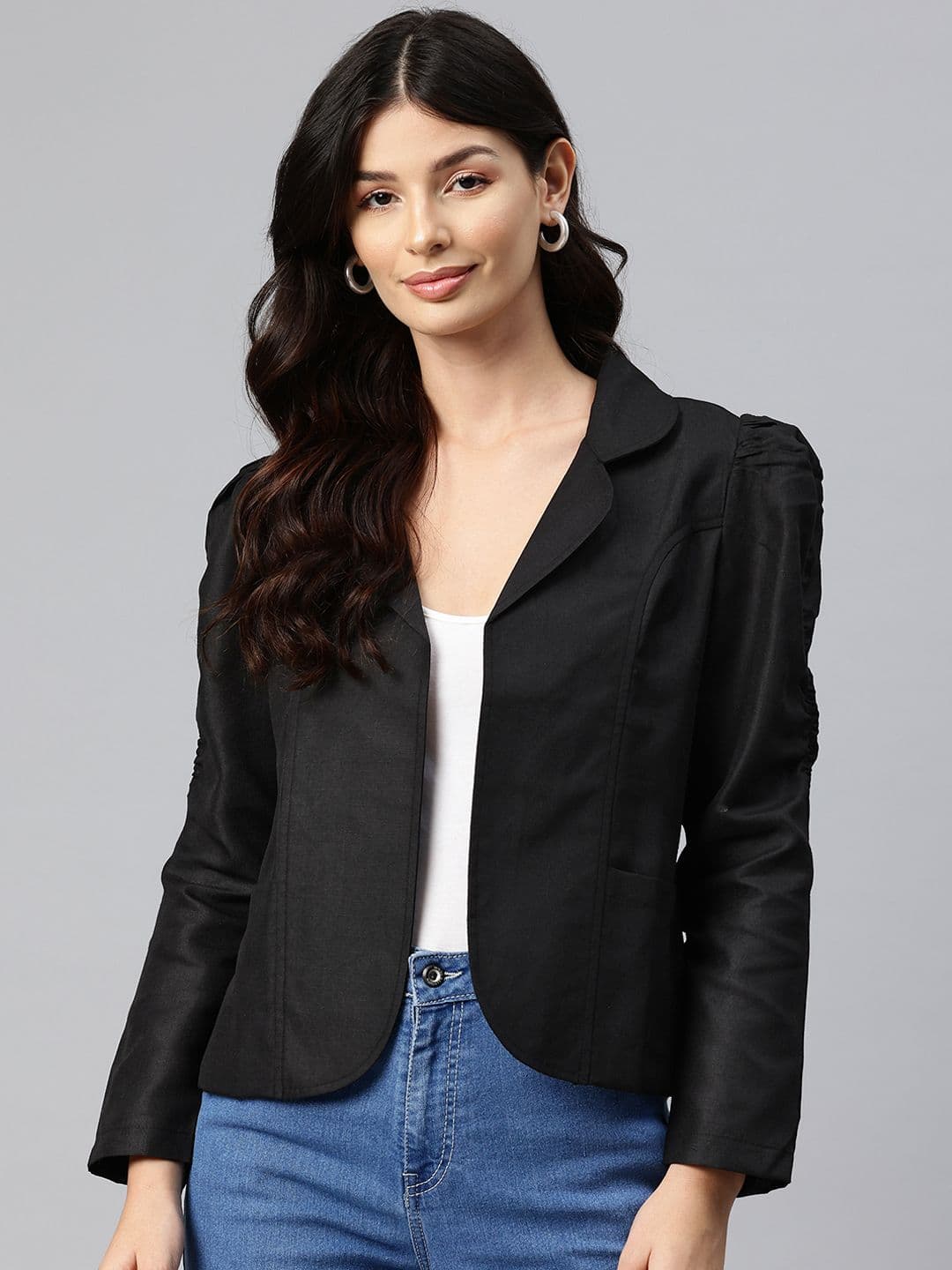 Cottinfab Lightweight Open Front Jacket - view 1