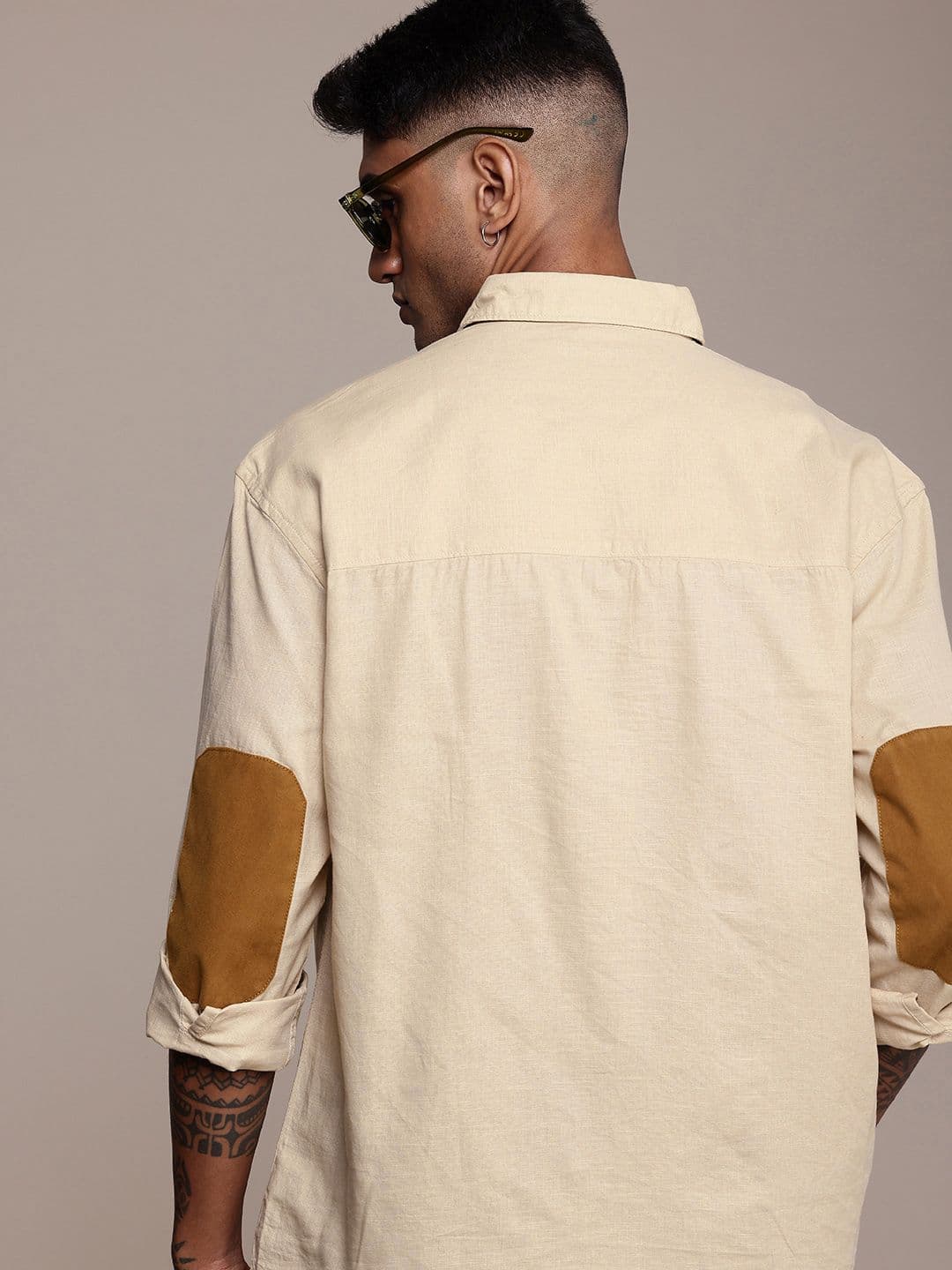 The Roadster Life Co. Relaxed Fit Drop-Shoulder Sleeves Pure Cotton Casual Shirt - view 1