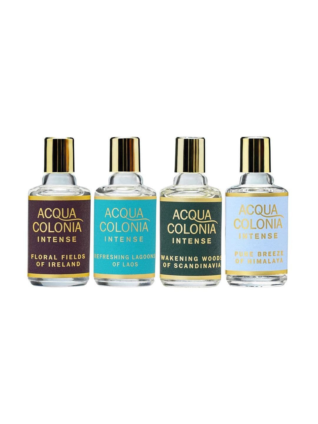 4711 Set Of 4 Acqua Intense Eau De Cologne - 8ml Each - view 1
