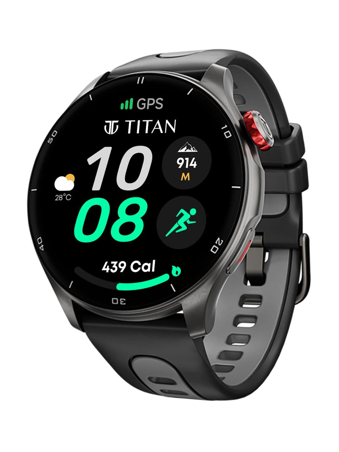 Titan Celestor 1.43 AMOLED Display GPS Piezoelectric Crown BT Calling 3ATM Smart Watch - view 1