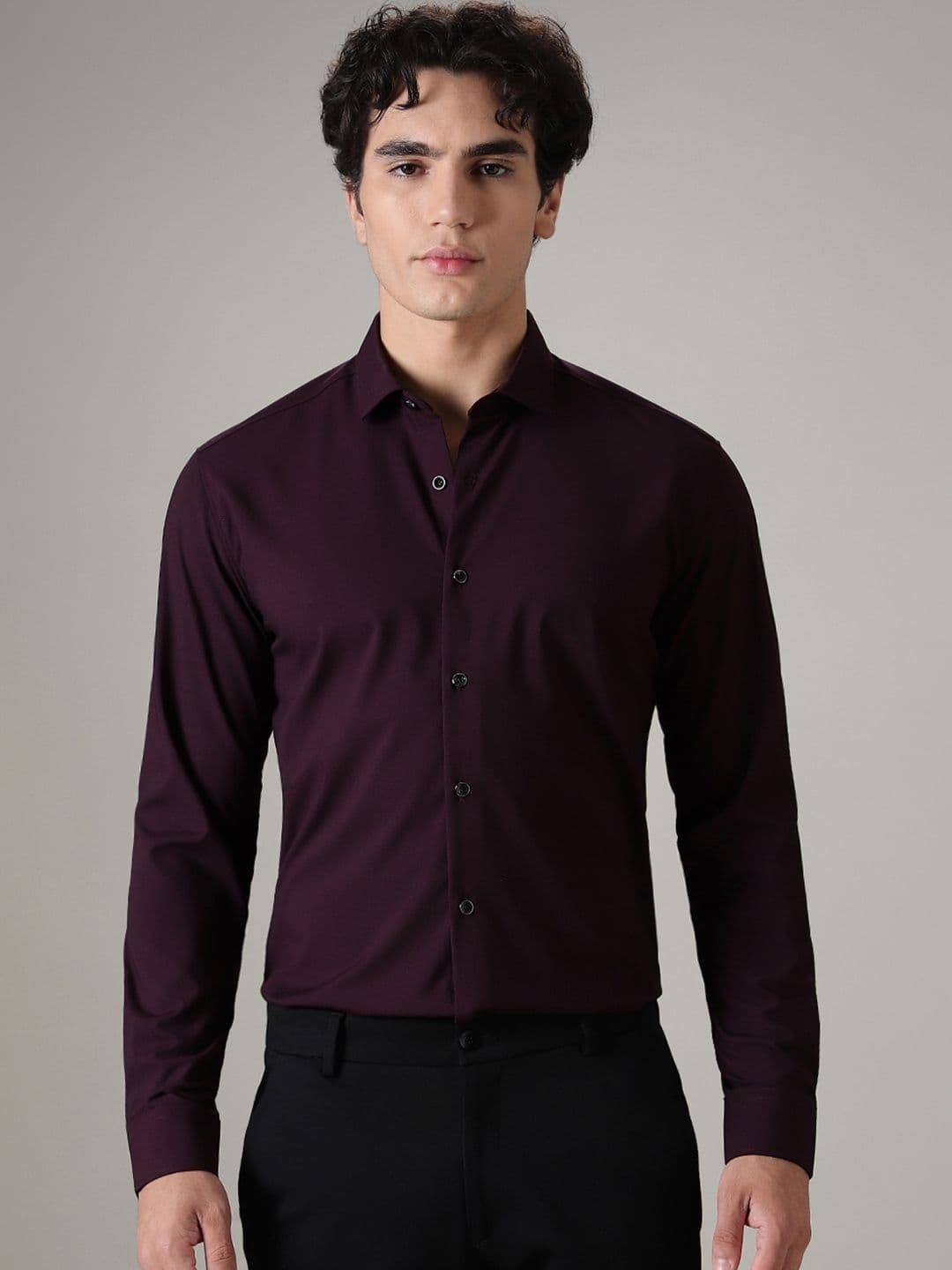 Banana Club Men Relaxed Slim Fit Opaque Casual Shirt - view 1