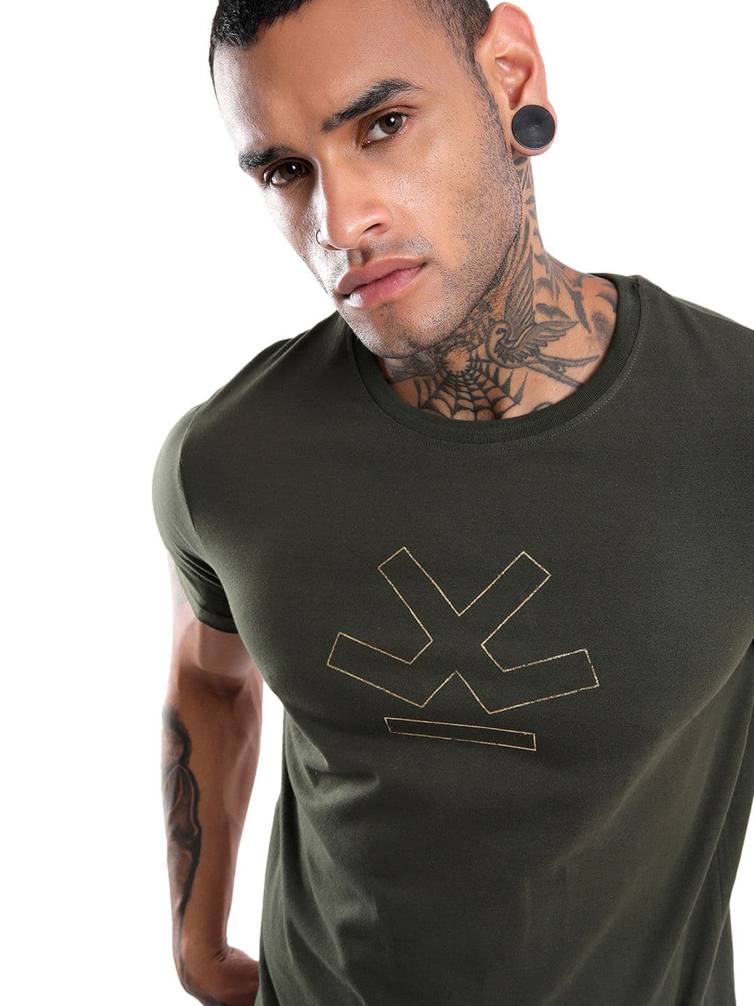 WROGN Men Slim Fit T-shirt - view 1
