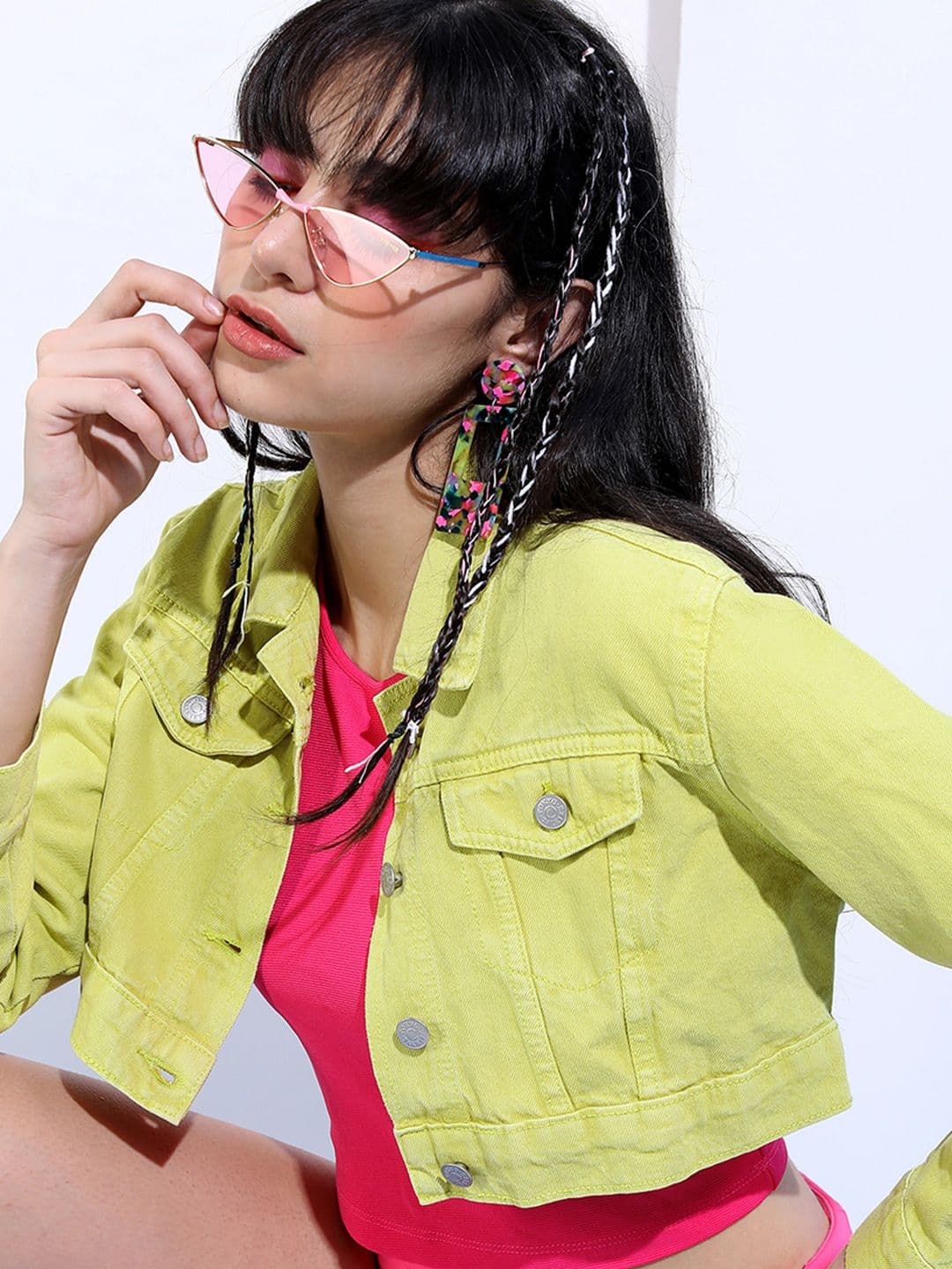 Tokyo Talkies Women Denim Jacket - view 1