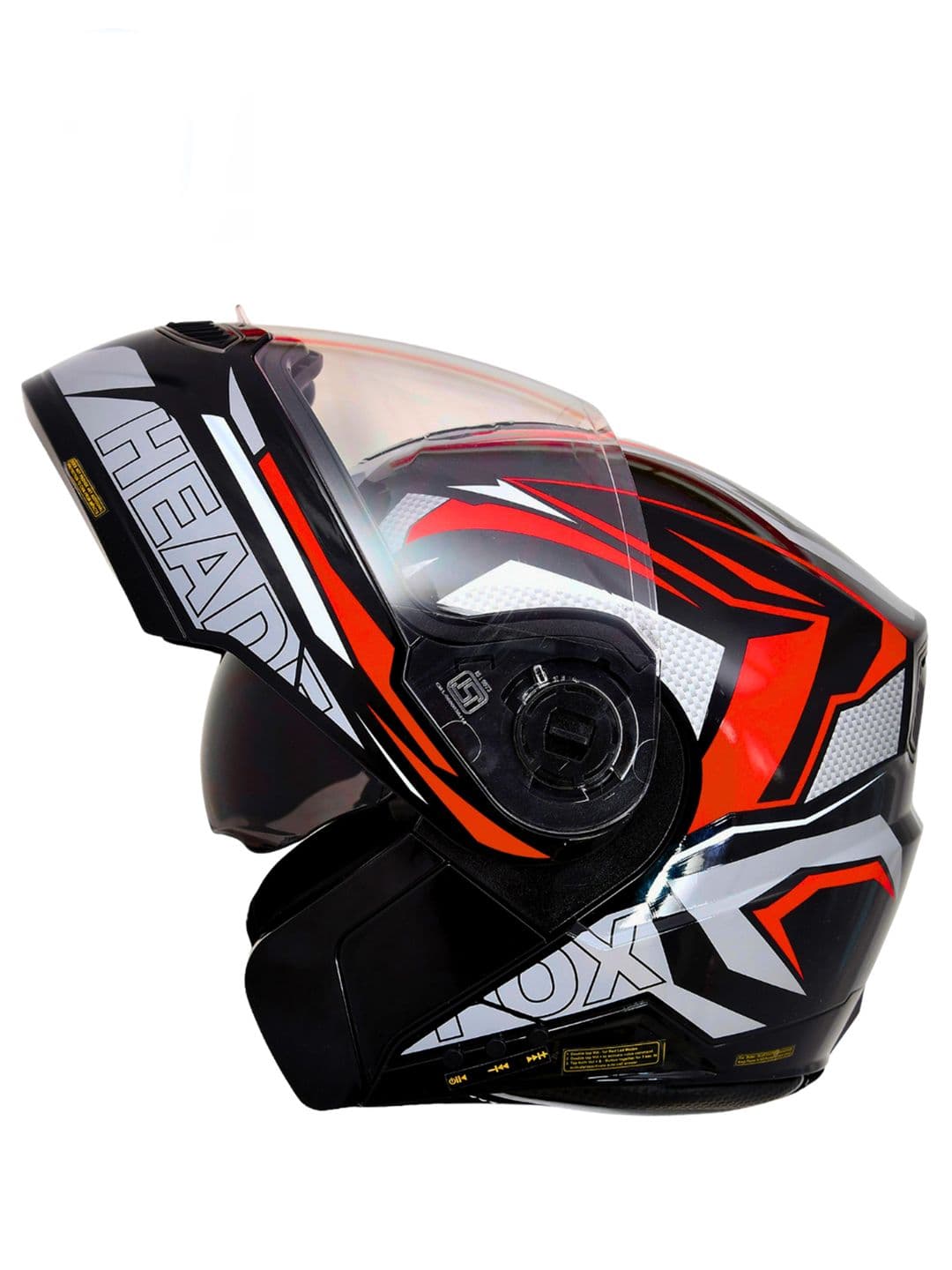 HEADFOX Metro N2 Smart Bluetooth With Flash Lights Calls Music Voice Asst. DV Helmet - view 1