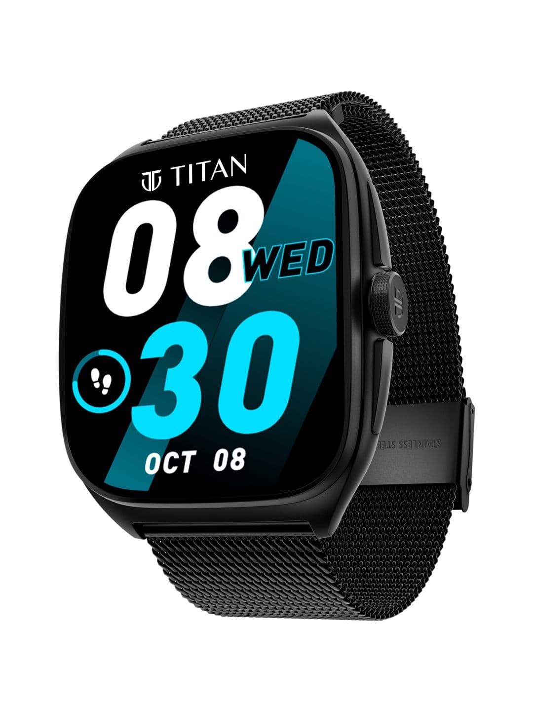 Titan Evolution 1.85 Curved AMOLED Display Working Crown BT Calling IP68 Smart Watch - view 1