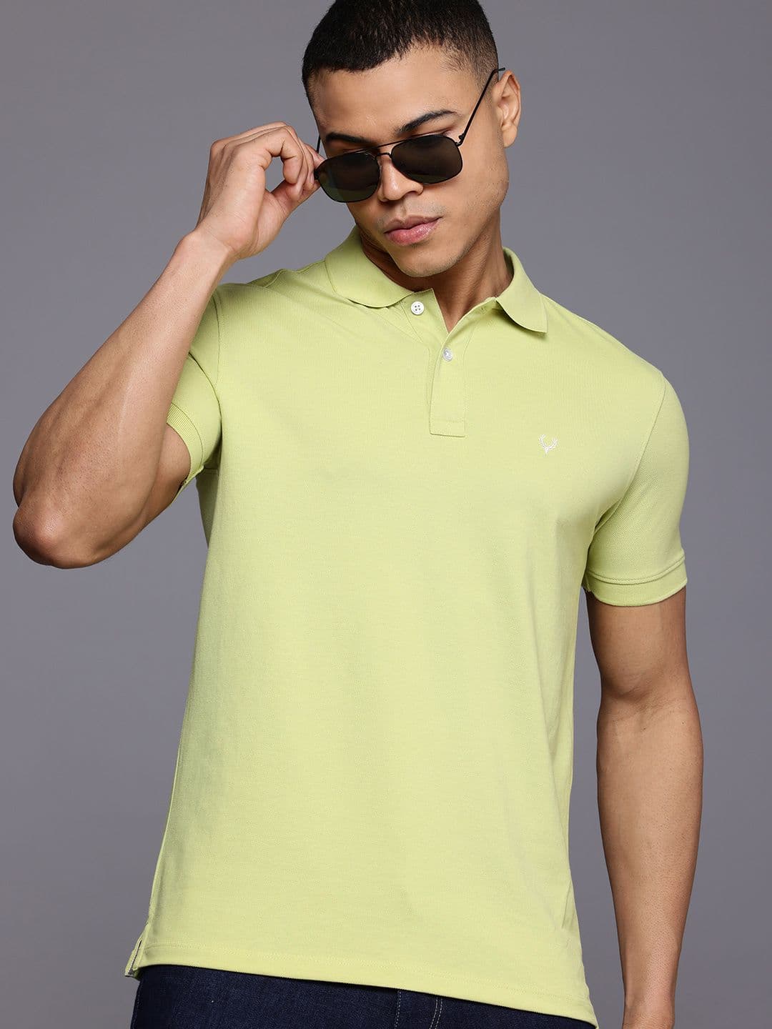 Allen Solly Men Polo Collar T-shirt - view 1