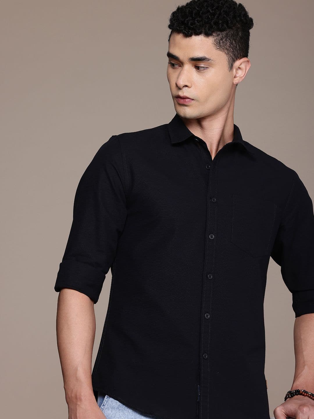 The Roadster Lifestyle Co. Premium Opaque Casual Shirt - view 1