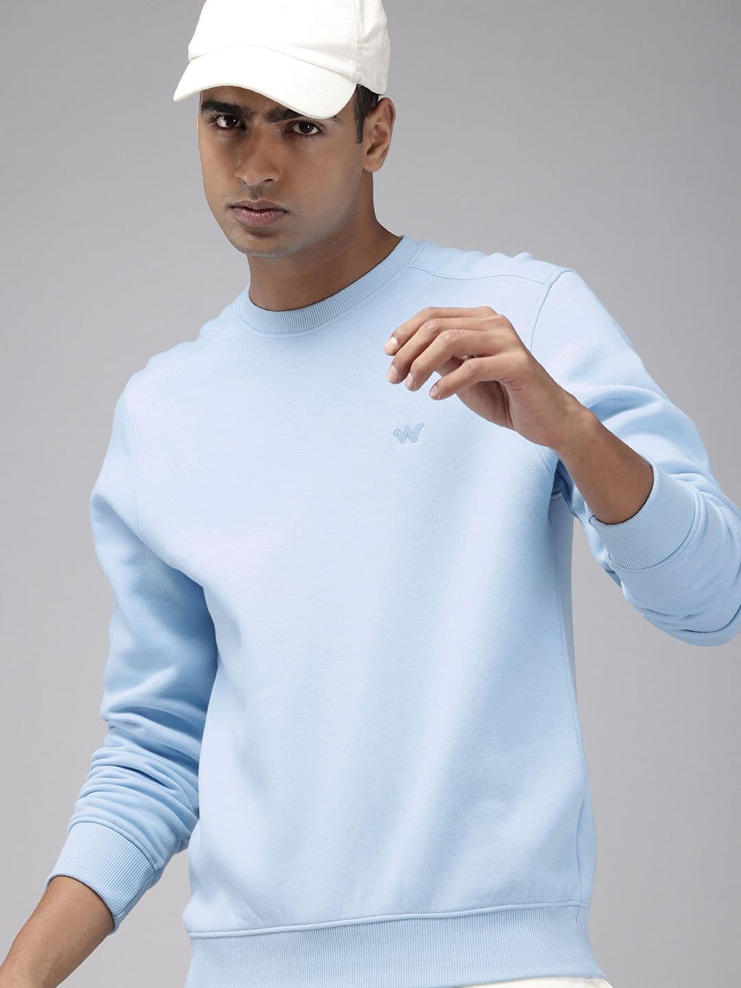 Wildcraft Solid Round-Neck Pullover Sweatshirt - view 1