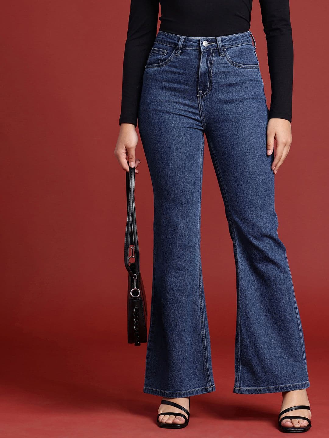 all about you Women Bootcut High-Rise Stretchable Jeans - view 1