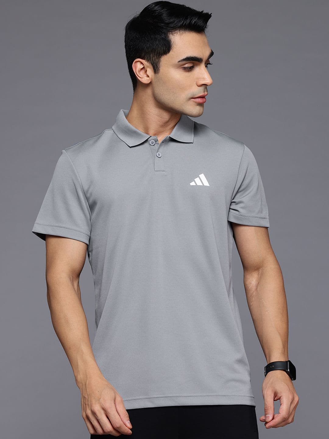 ADIDAS Polo Collar Regular Fit T-Shirt - view 1