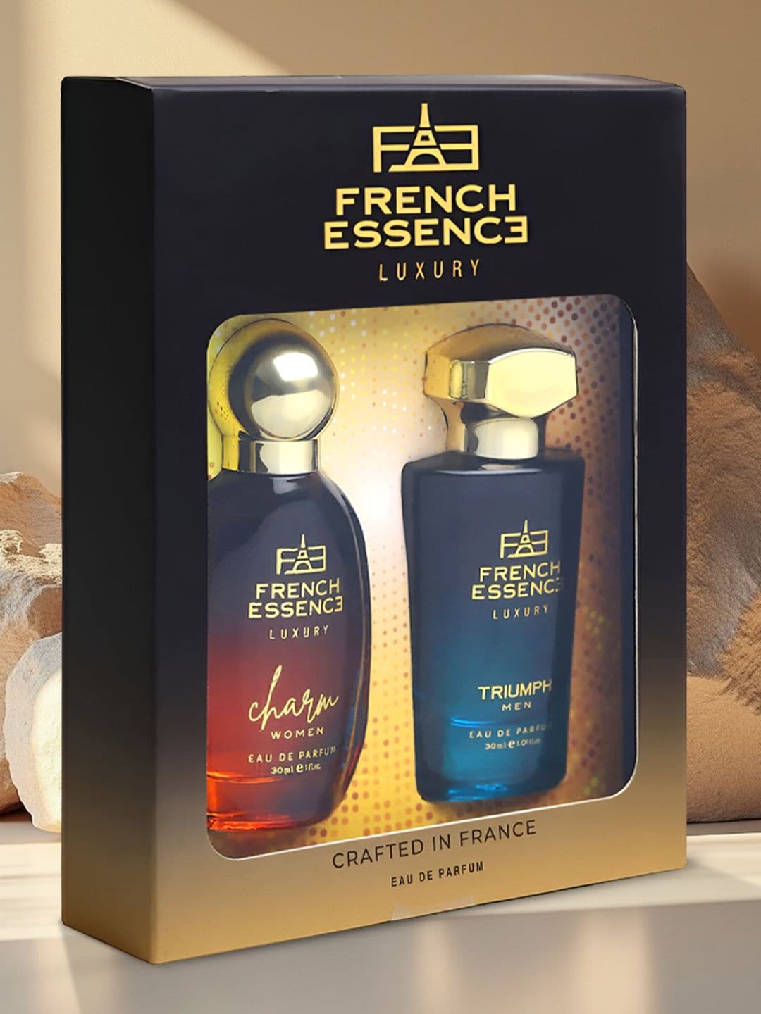 FRENCH ESSENCE Set Of 2 Charm & Triumph Long Lasting Eau De Parfum - 30 ml Each - view 1