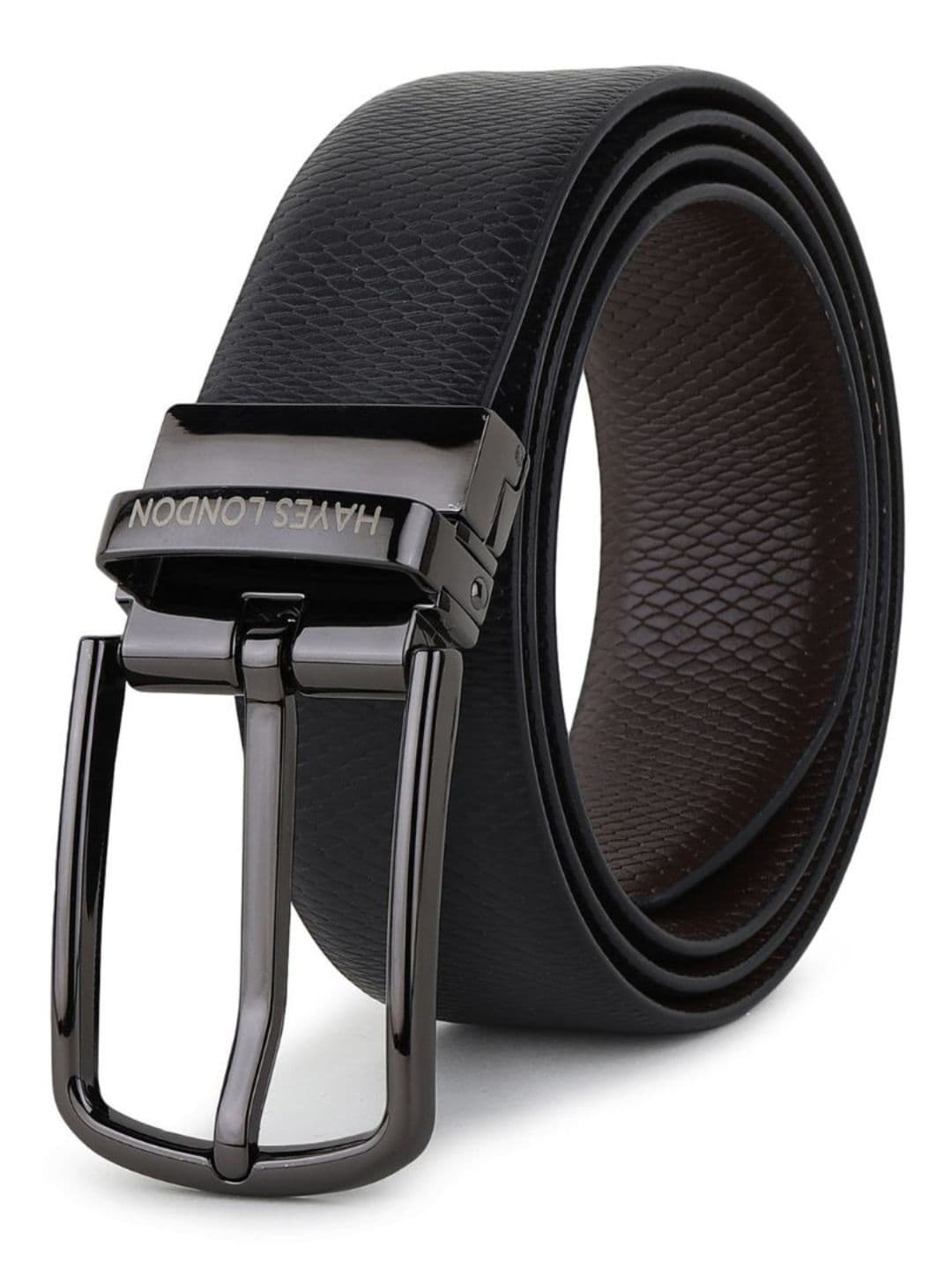 Hayes London Men Genuine Leather Belts Reversible Durable Belt Viper - view 1