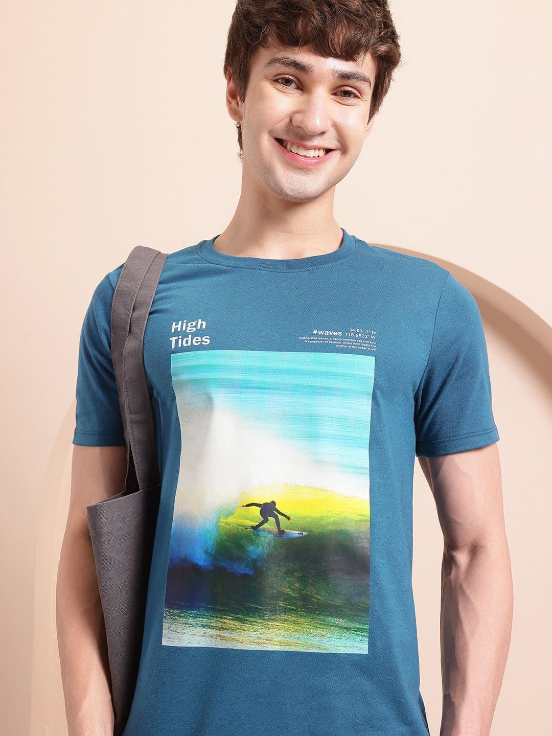 Mast & Harbour Photographic Printed T-shirt - view 1
