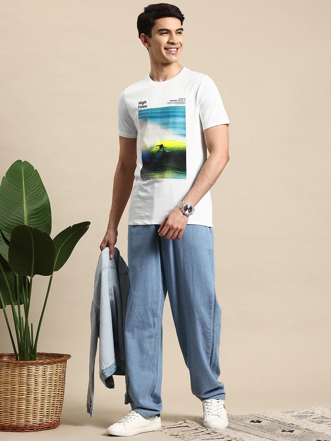 Mast & Harbour Graphic Printed T-shirt - view 1